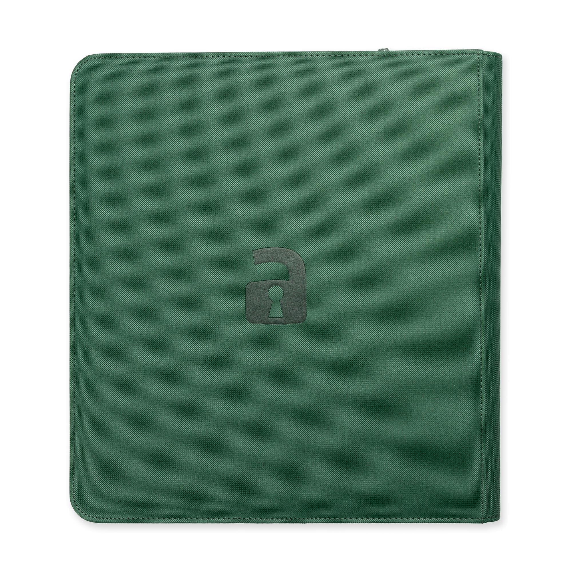 12-Pocket Exo-Tec Zip Binder Metallic Green - Image 10