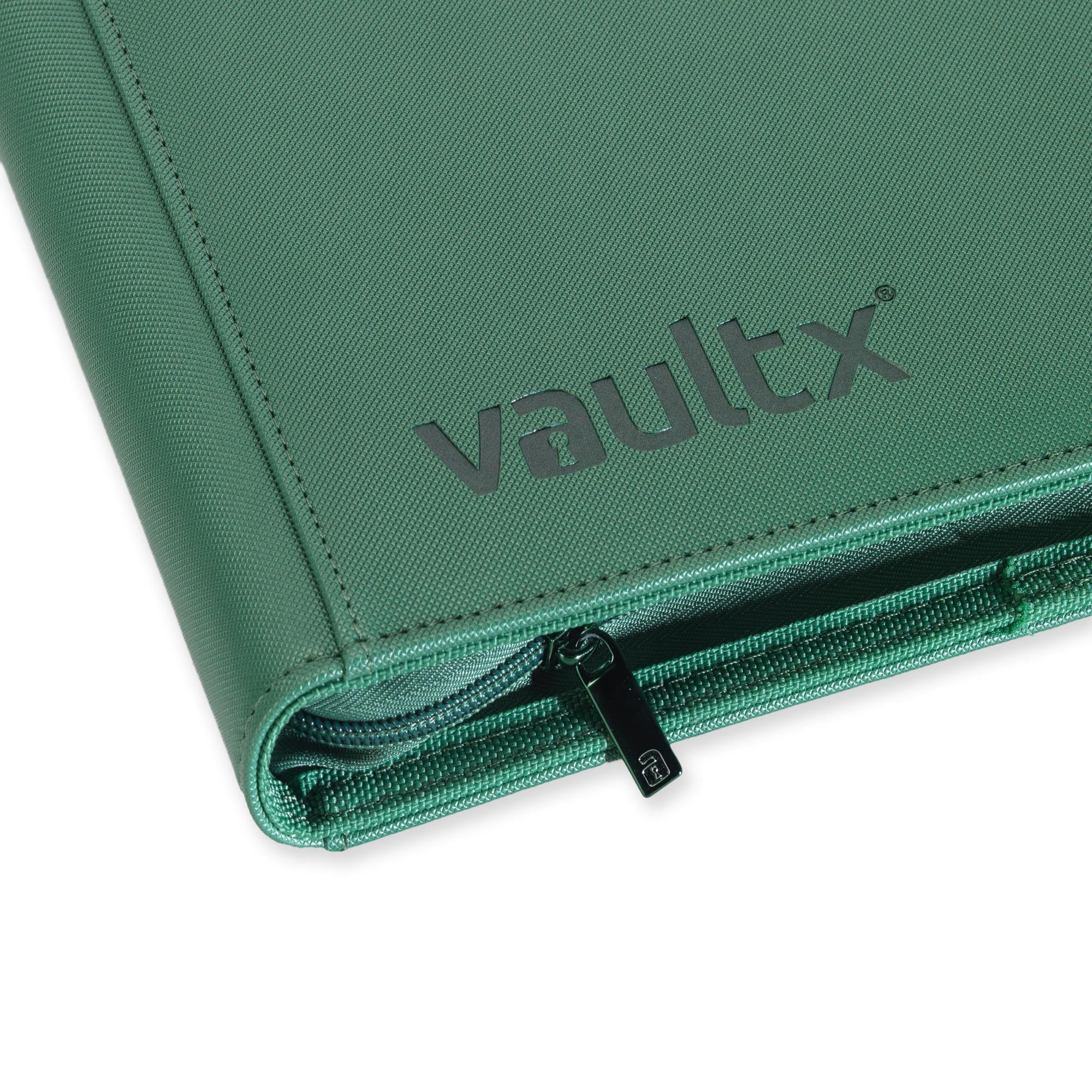 12-Pocket Exo-Tec Zip Binder Metallic Green - Image 3
