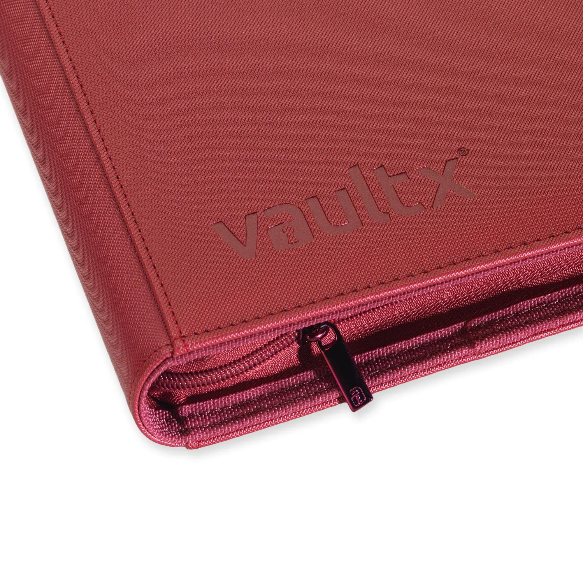 12-Pocket Exo-Tec® Zip Binder Metallic Red - Image 3