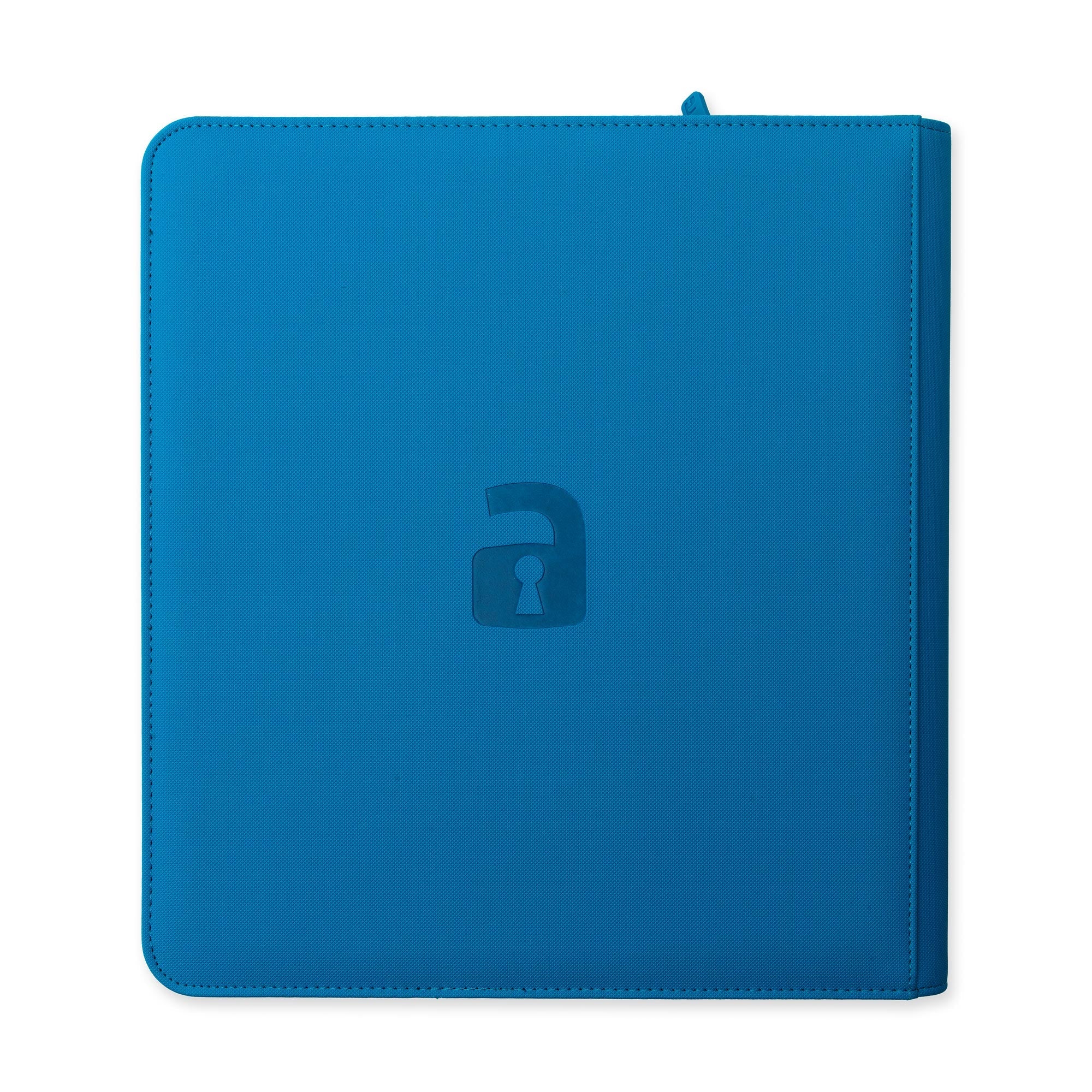 12-Pocket Exo-Tec® Zip Binder Neon Blue - Image 10