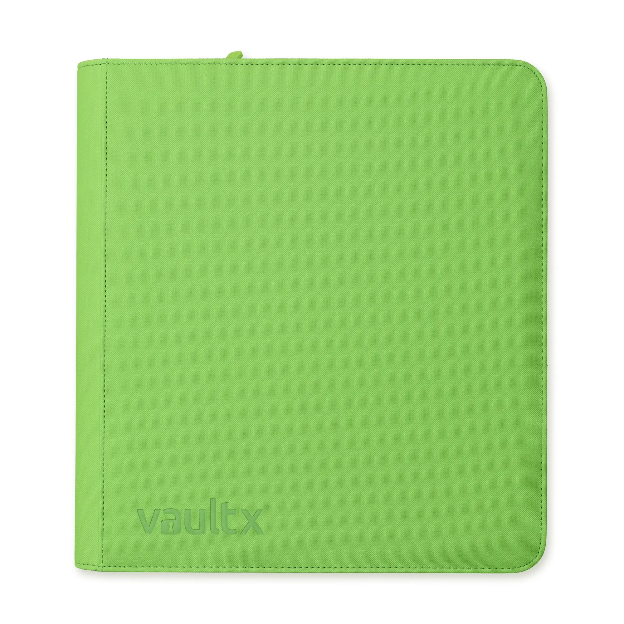 12-Pocket Exo-Tec® Zip Binder Neon Green