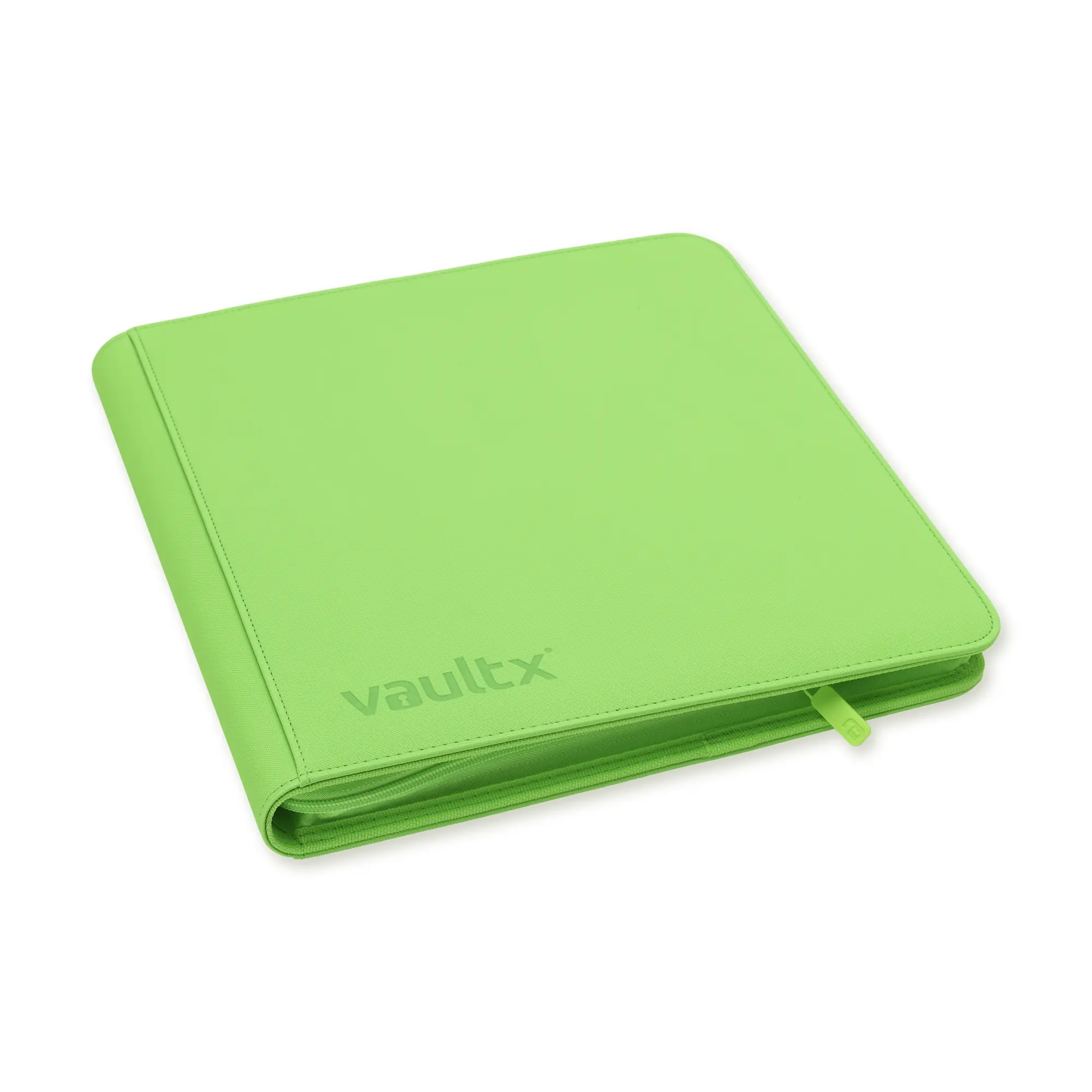 12-Pocket Exo-Tec® Zip Binder Neon Green - Image 2