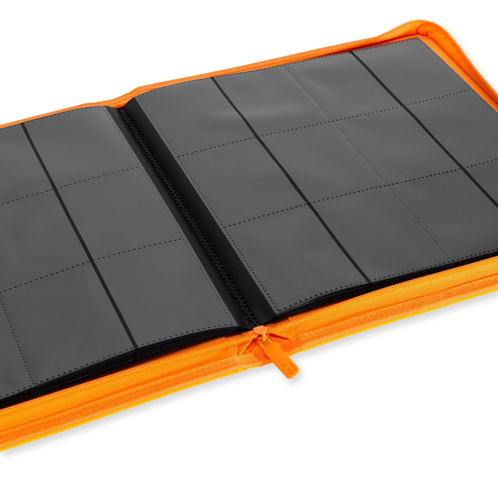 12-Pocket Exo-Tec® Zip Binder Neon Orange - Image 2