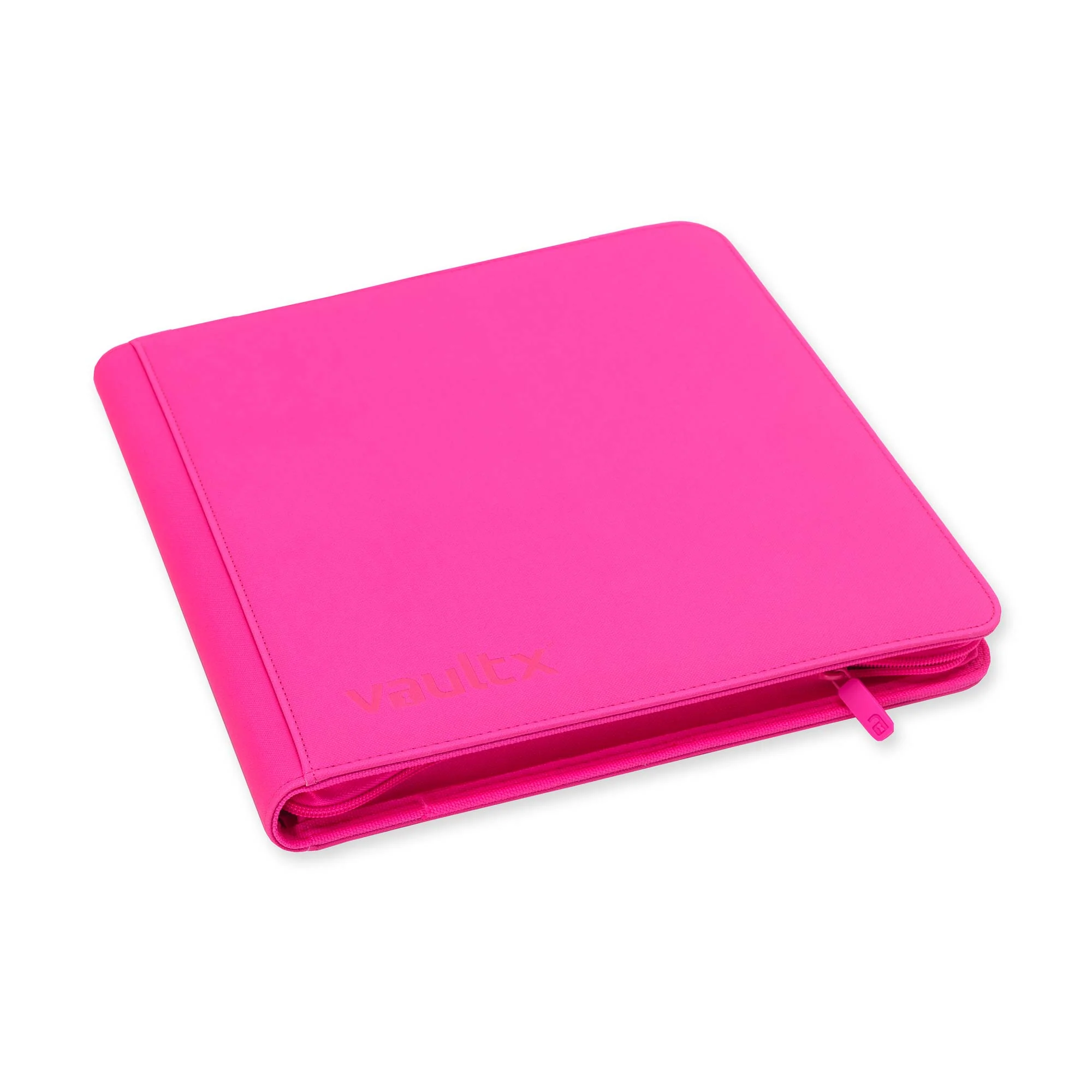 12-Pocket Exo-Tec® Zip Binder Neon Pink - Image 2