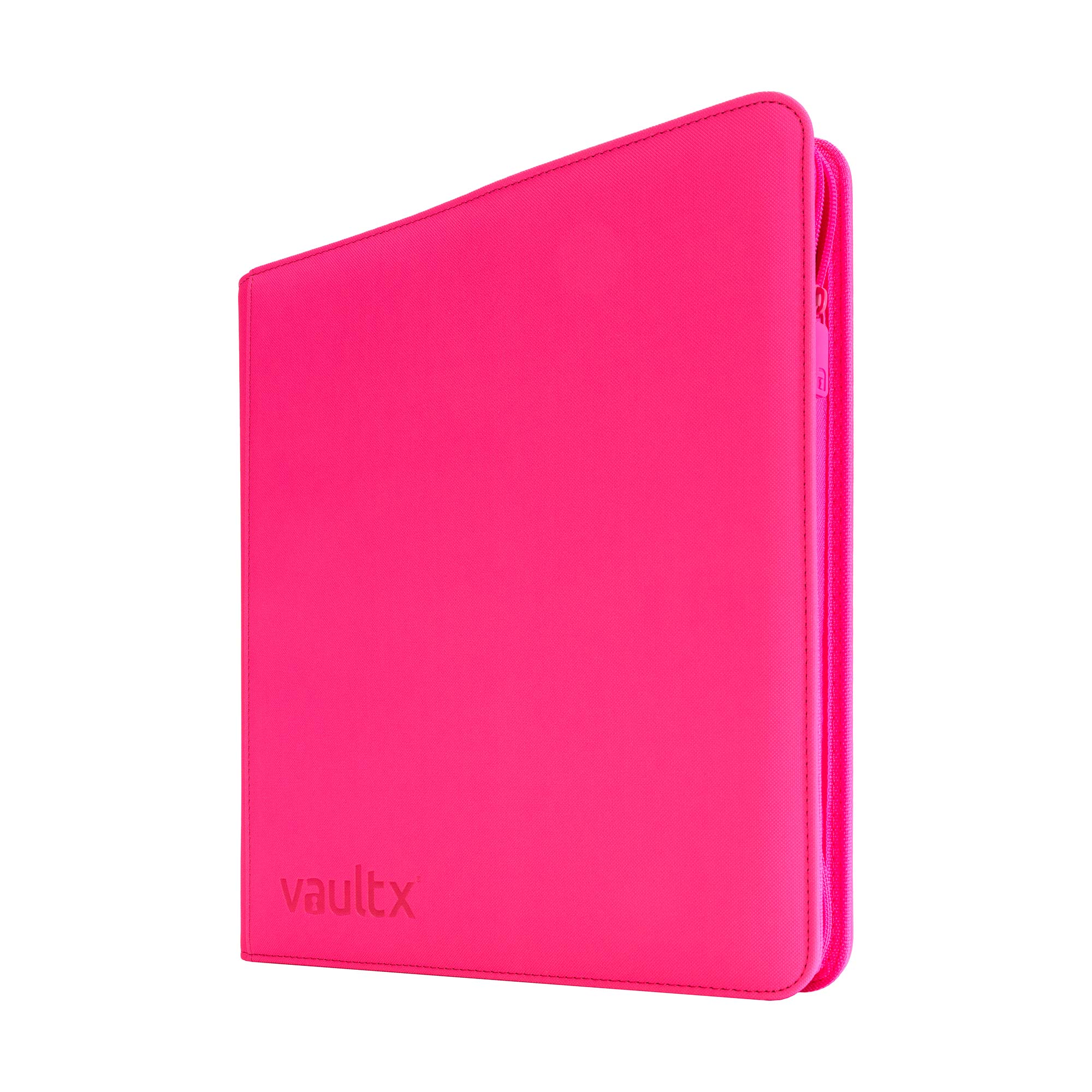 12-Pocket Exo-Tec® Zip Binder Neon Pink - Image 3
