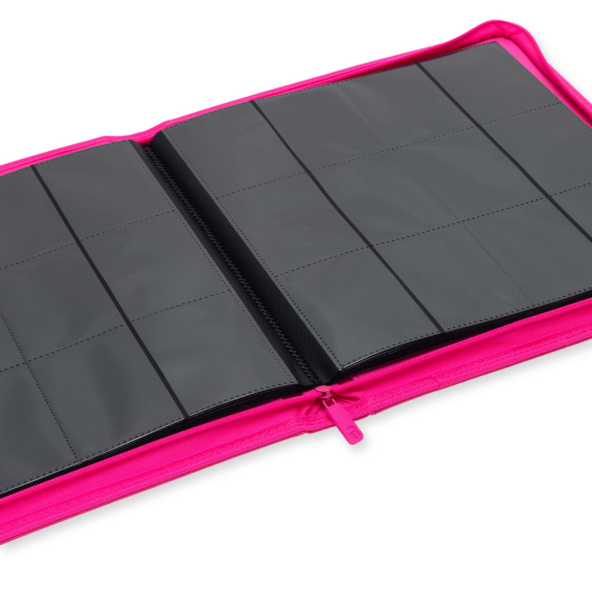 12-Pocket Exo-Tec® Zip Binder Neon Pink - Image 5