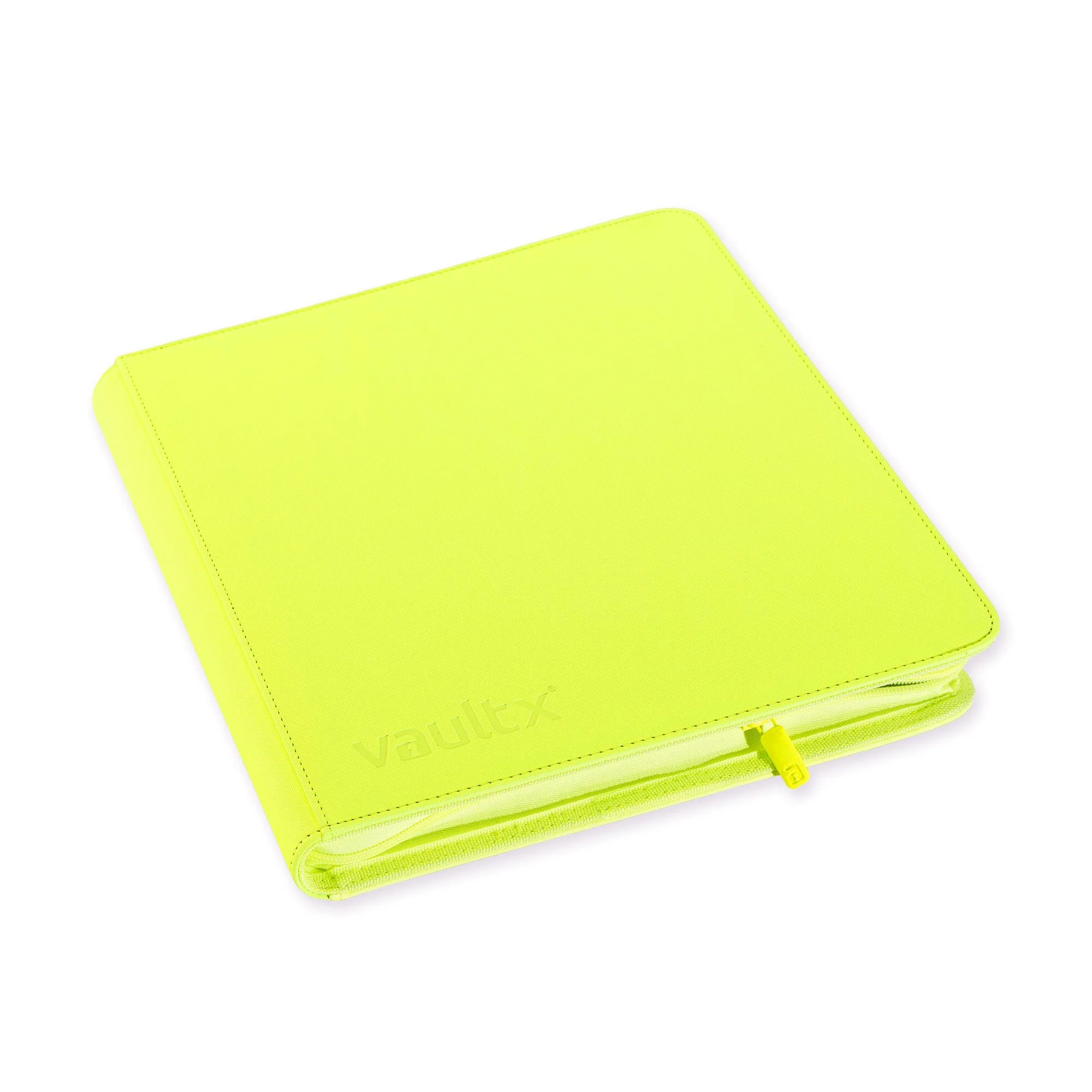 12-Pocket Exo-Tec® Zip Binder Neon Yellow - Image 4