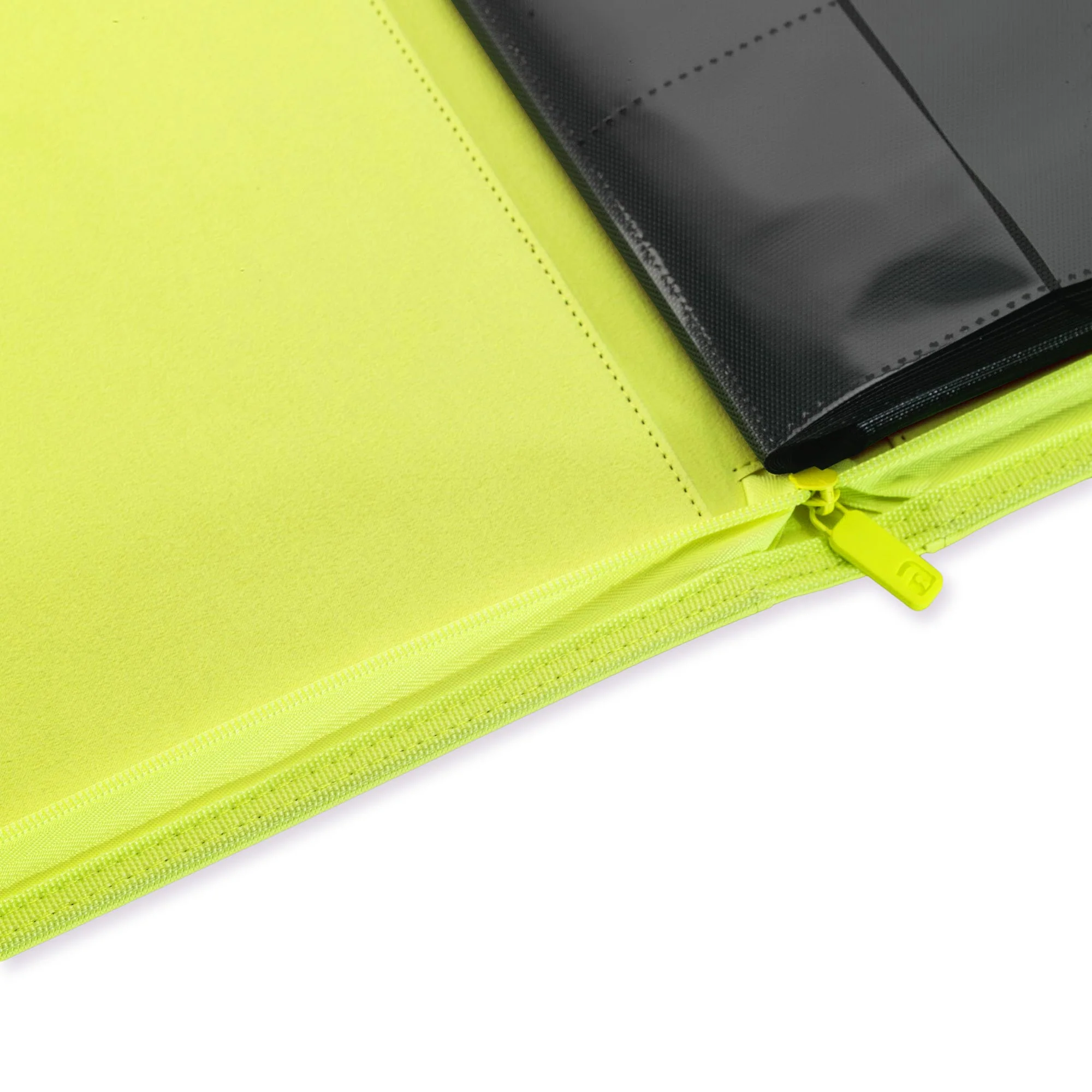 12-Pocket Exo-Tec® Zip Binder Neon Yellow - Image 6