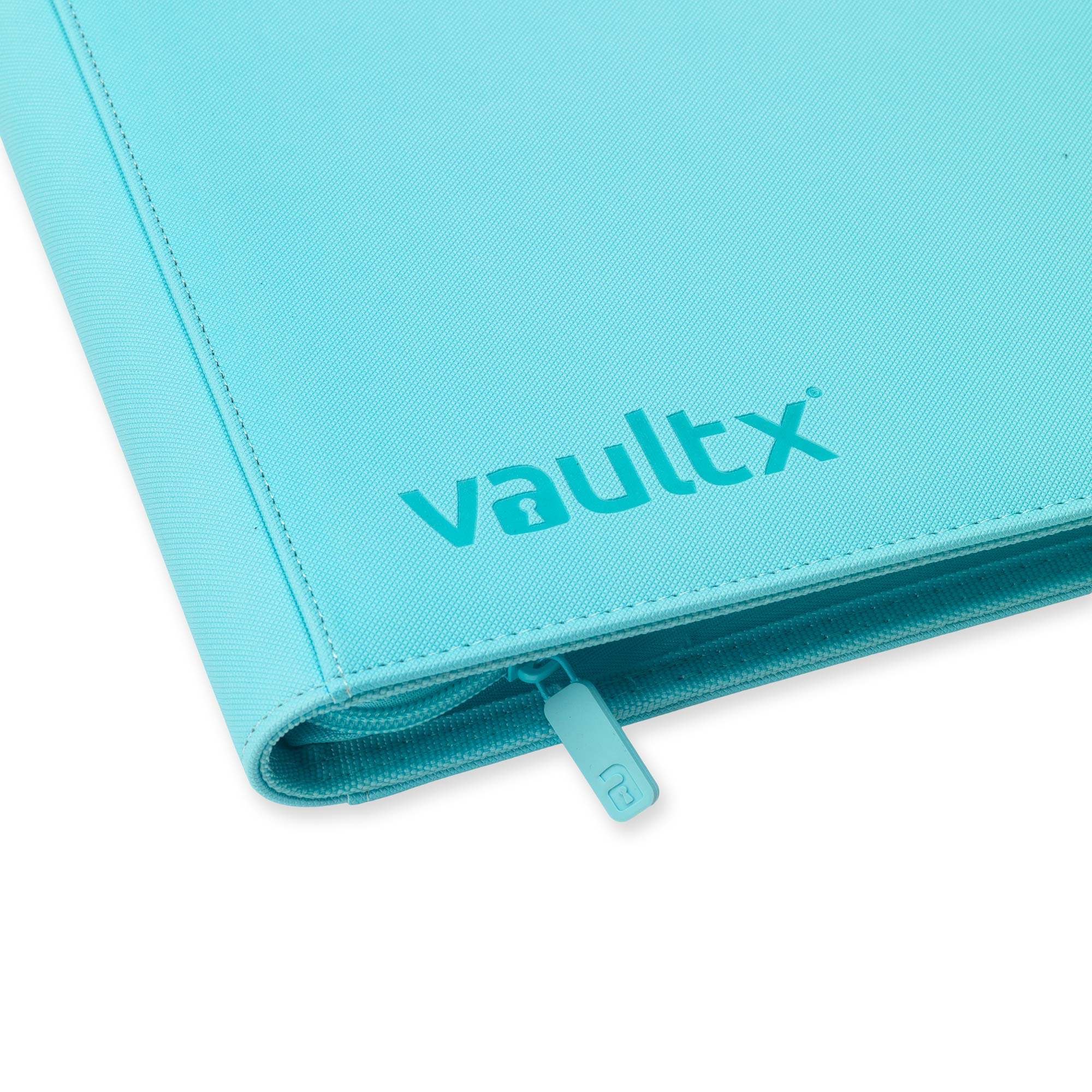 12-Pocket Exo-Tec® Zip Binder Pastel Blue - Image 4