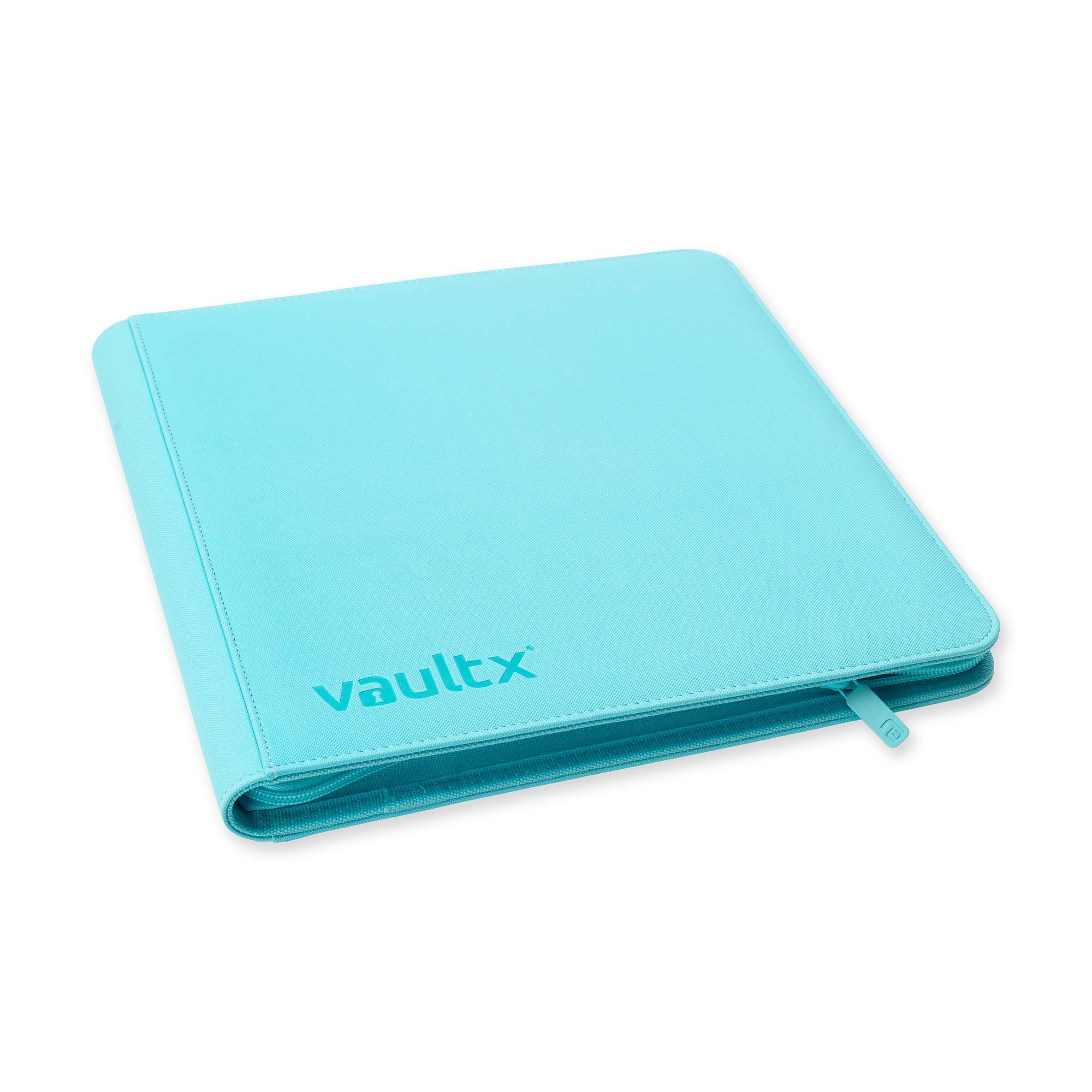12-Pocket Exo-Tec® Zip Binder Pastel Blue - Image 5