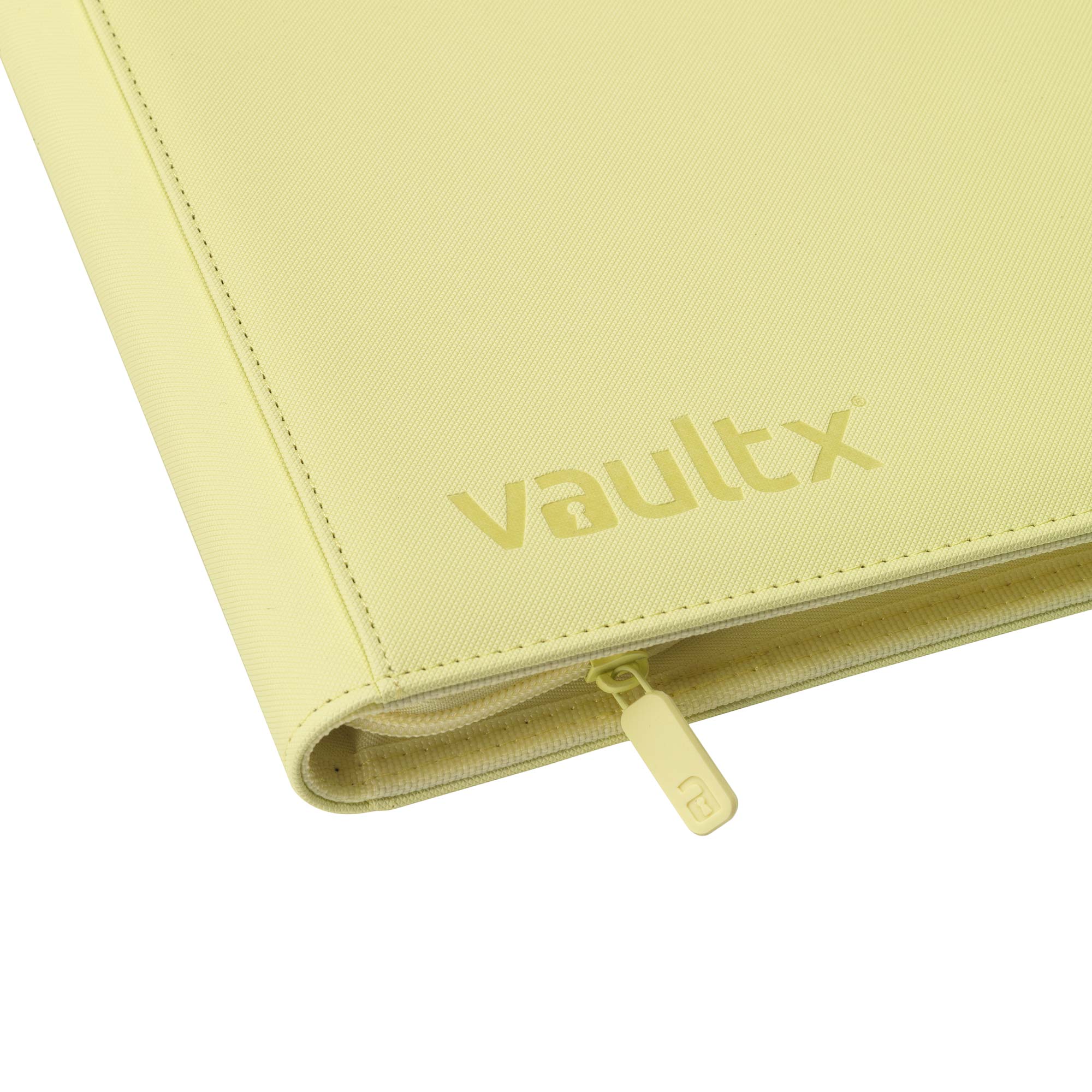 12-Pocket Exo-Tec® Zip Binder Pastel Yellow - Image 4