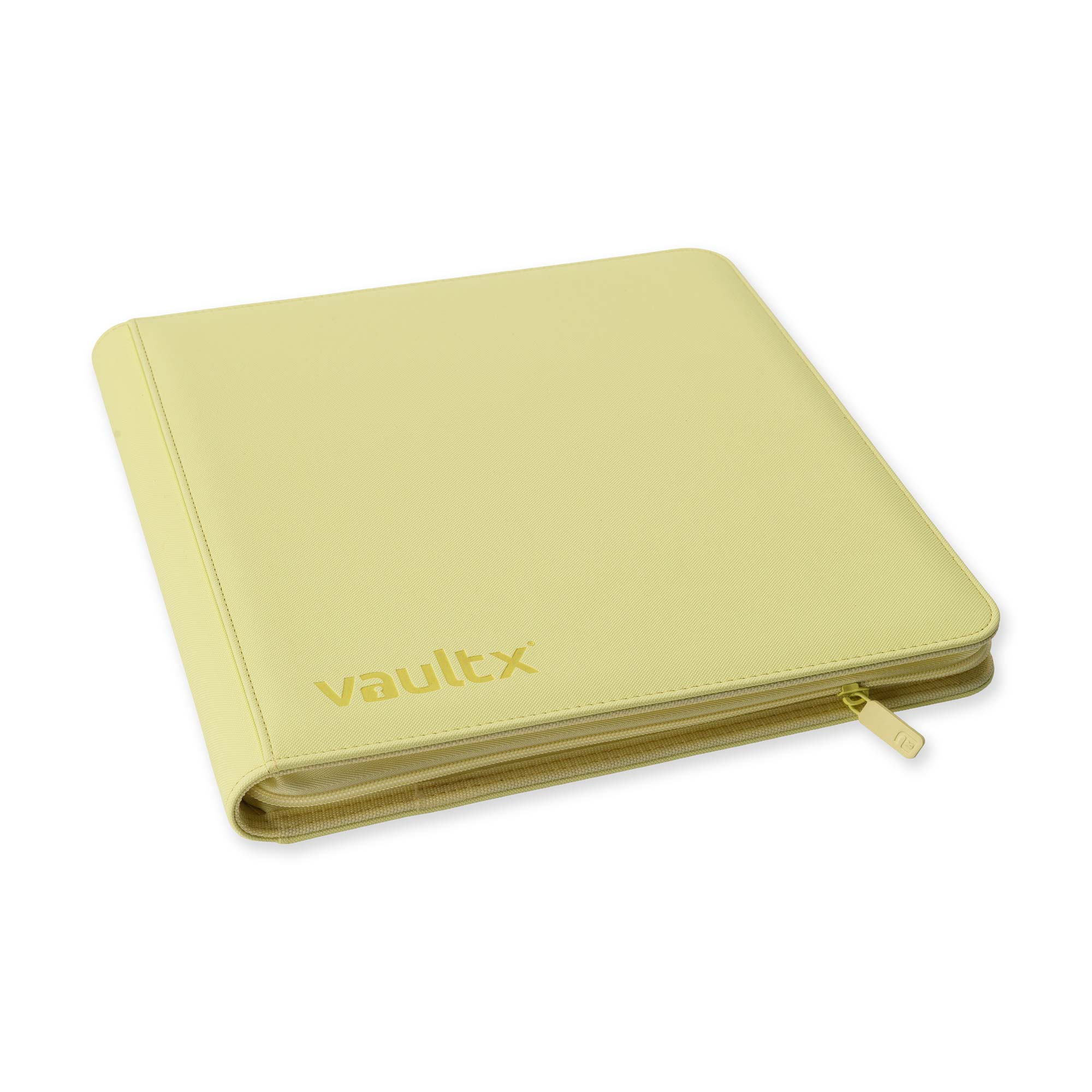 12-Pocket Exo-Tec® Zip Binder Pastel Yellow - Image 5