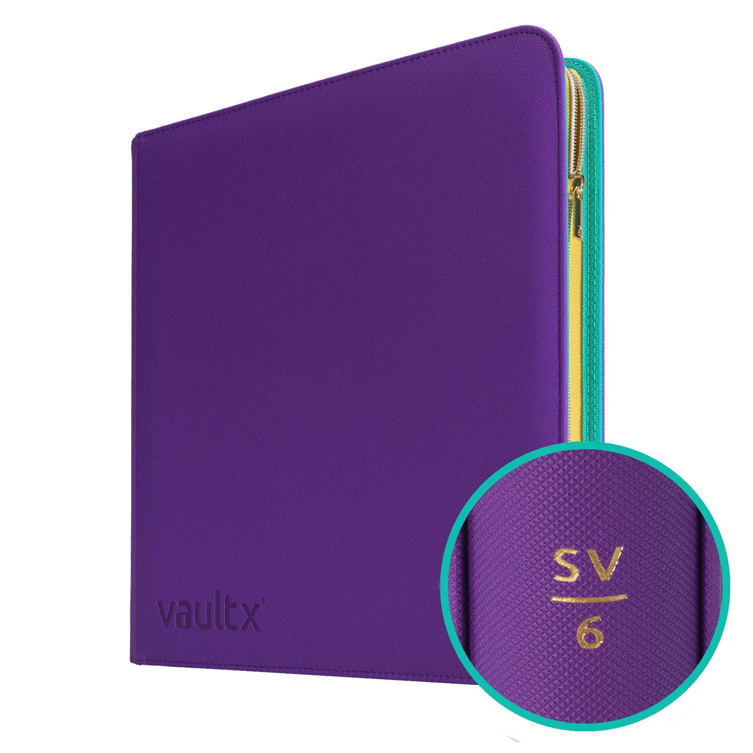 12-Pocket Exo-Tec® Zip Binder SV6