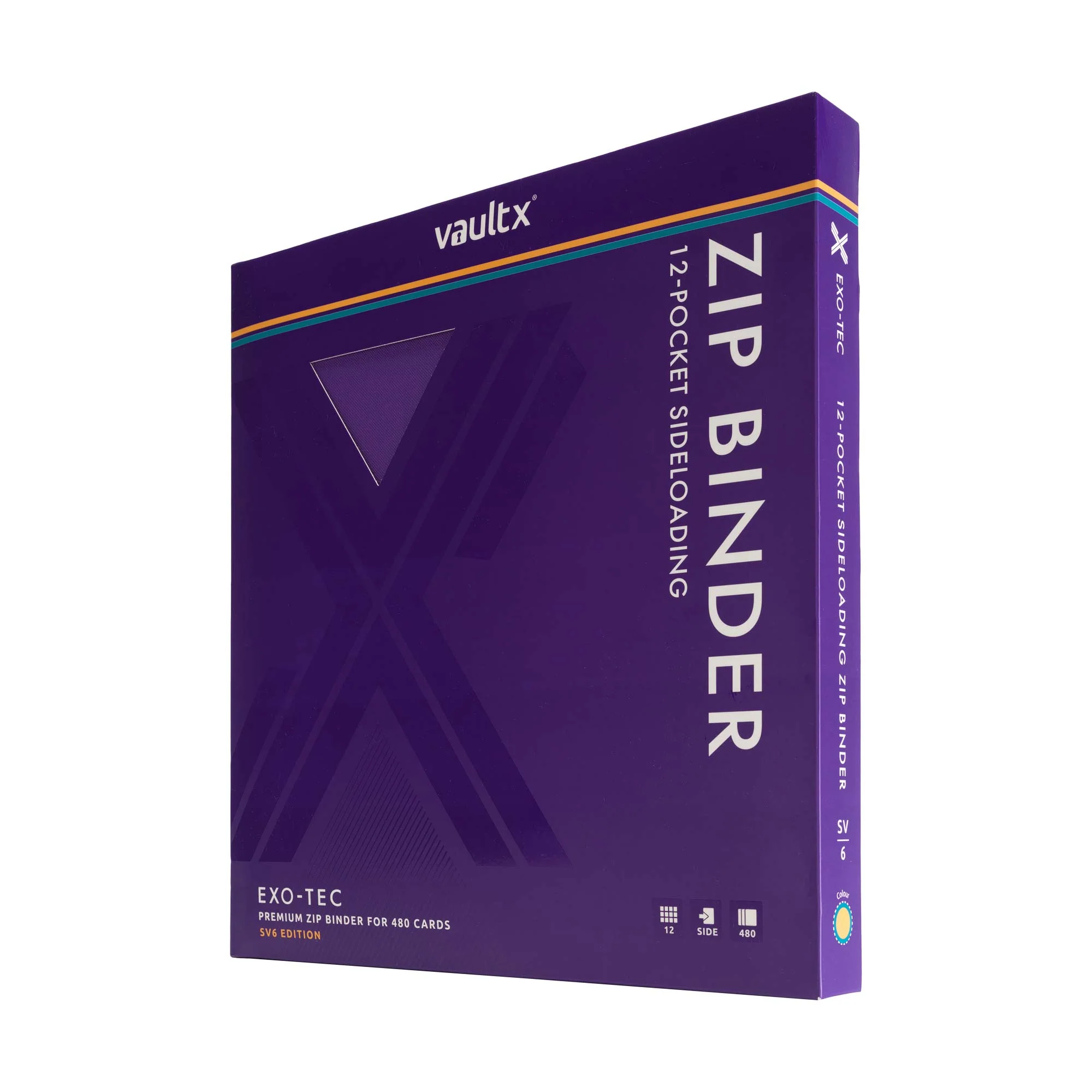 12-Pocket Exo-Tec® Zip Binder SV6 - Image 4