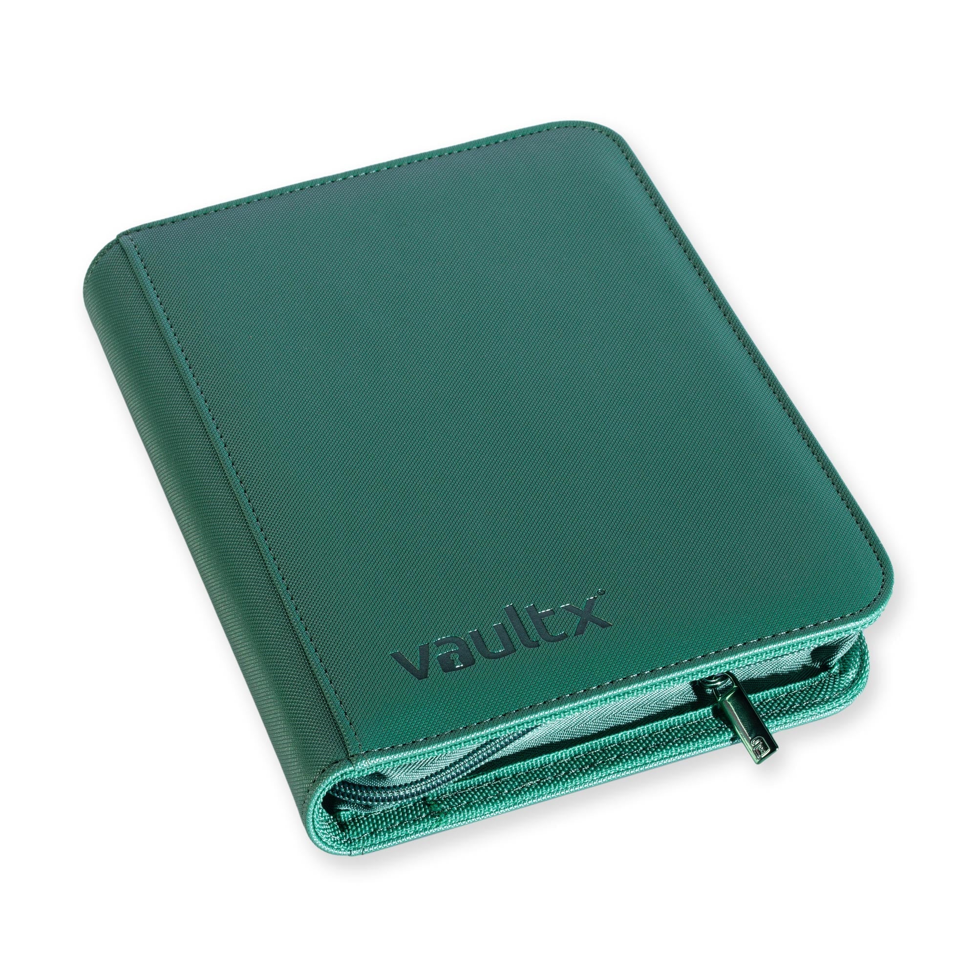 4-Pocket Exo-Tec® Zip Binder Metallic Green - Image 4