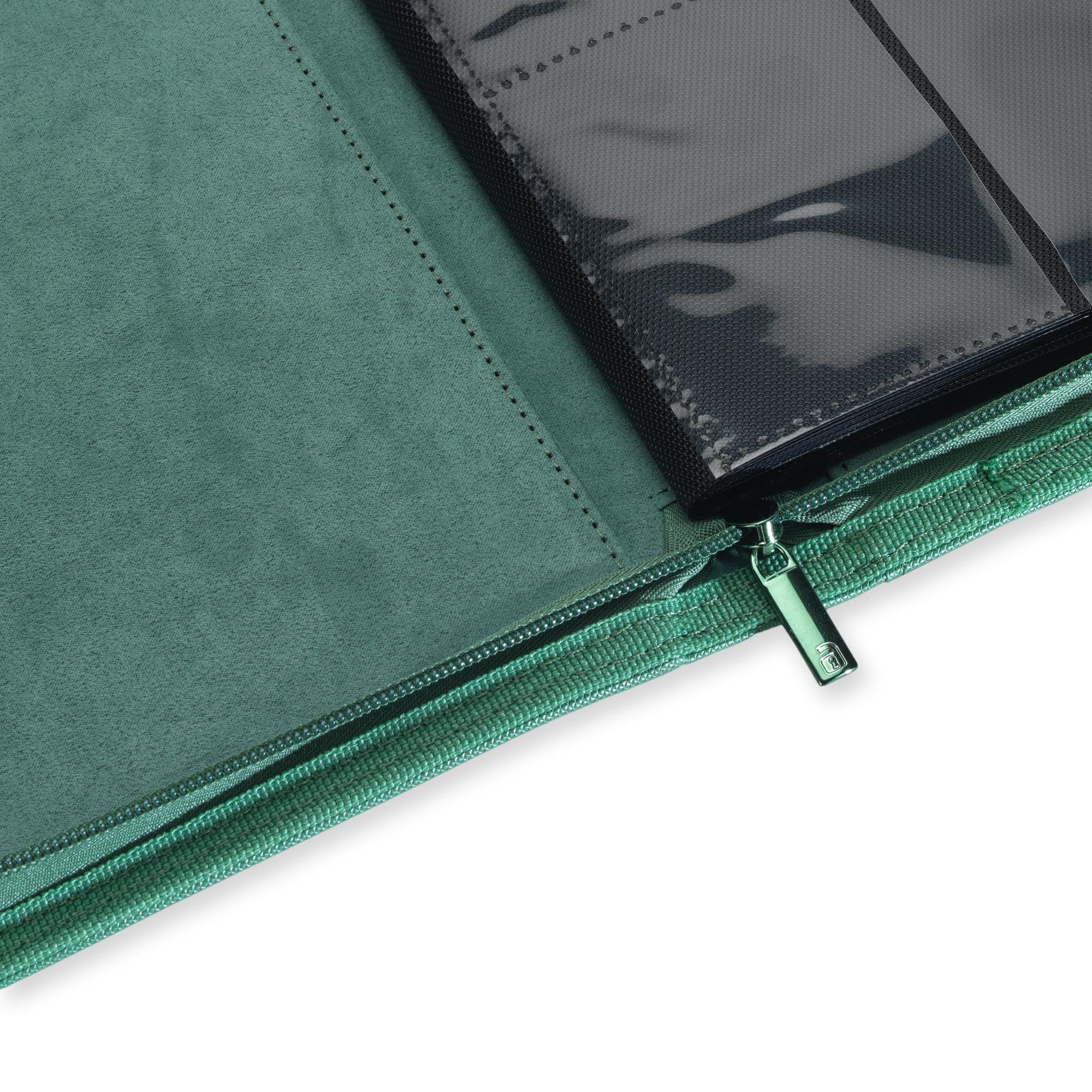 4-Pocket Exo-Tec® Zip Binder Metallic Green - Image 6