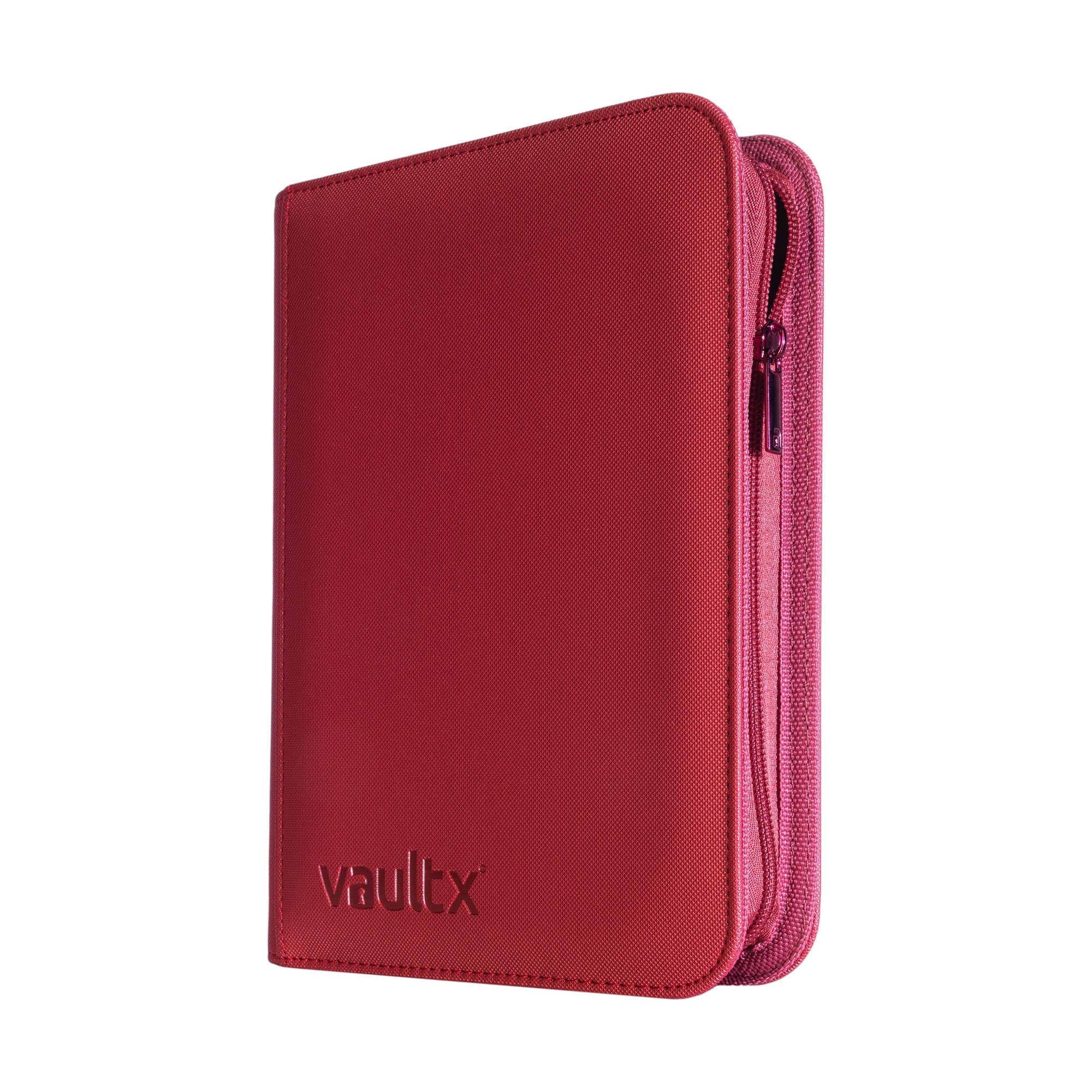 4-Pocket Exo-Tec® Zip Binder Metallic Red - Image 9