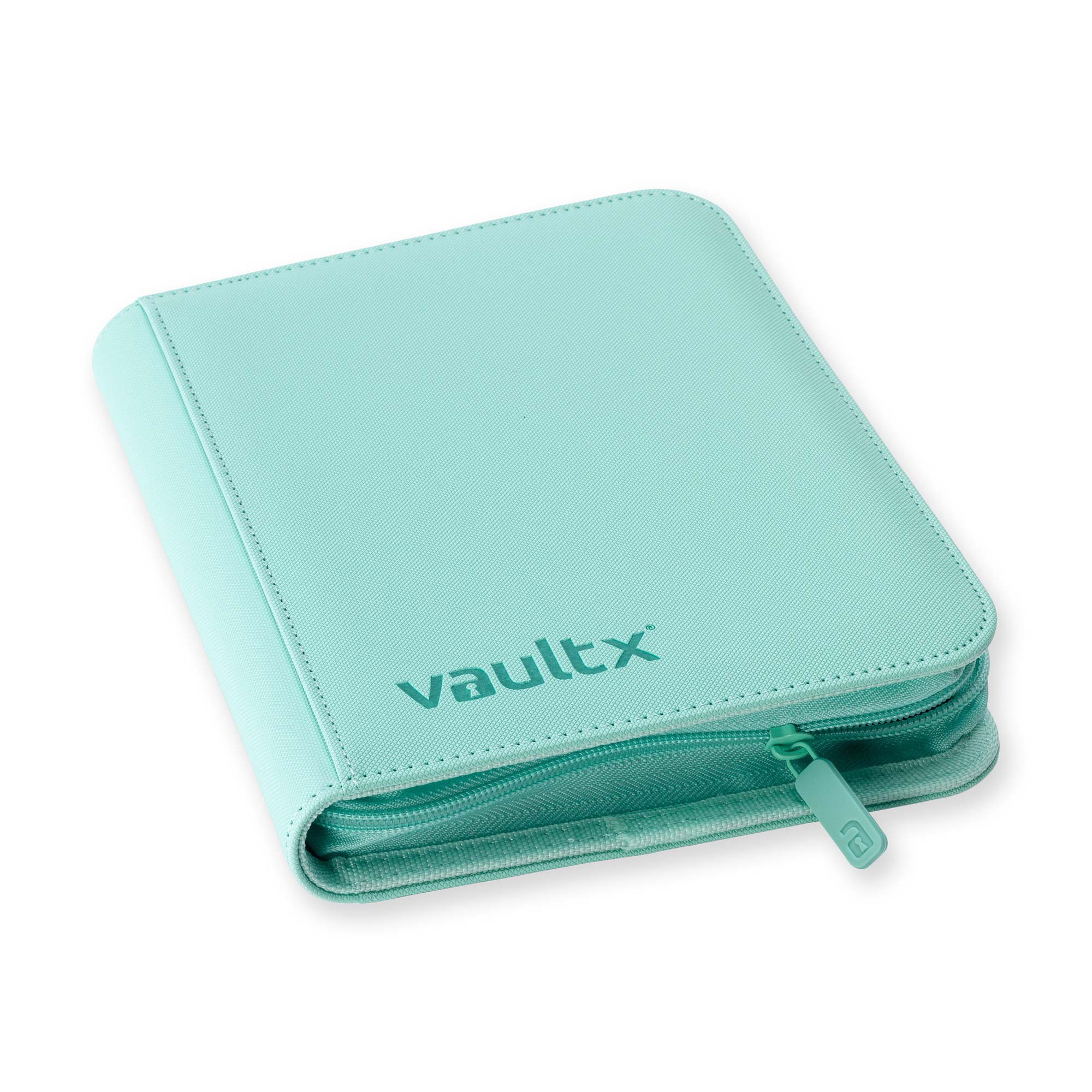 4-Pocket Exo-Tec® Zip Binder Mint Green - Image 4