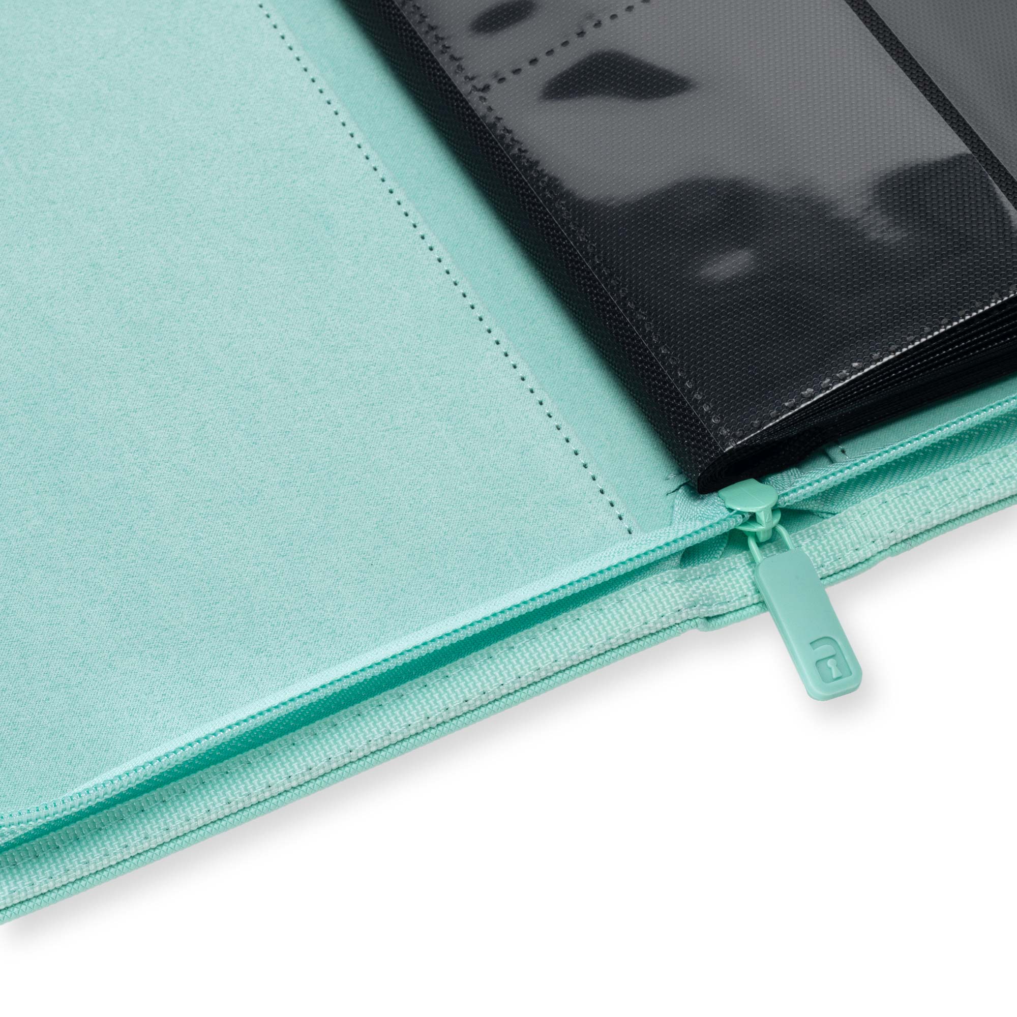 4-Pocket Exo-Tec® Zip Binder Mint Green - Image 6