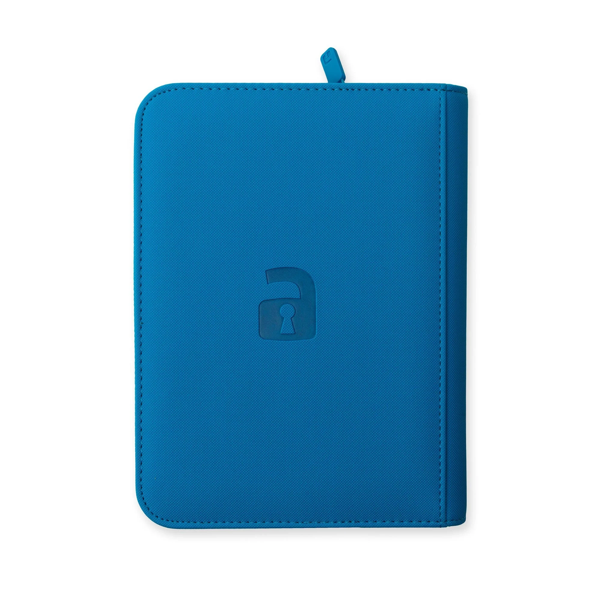 4-Pocket Exo-Tec® Zip Binder Neon Blue - Image 10