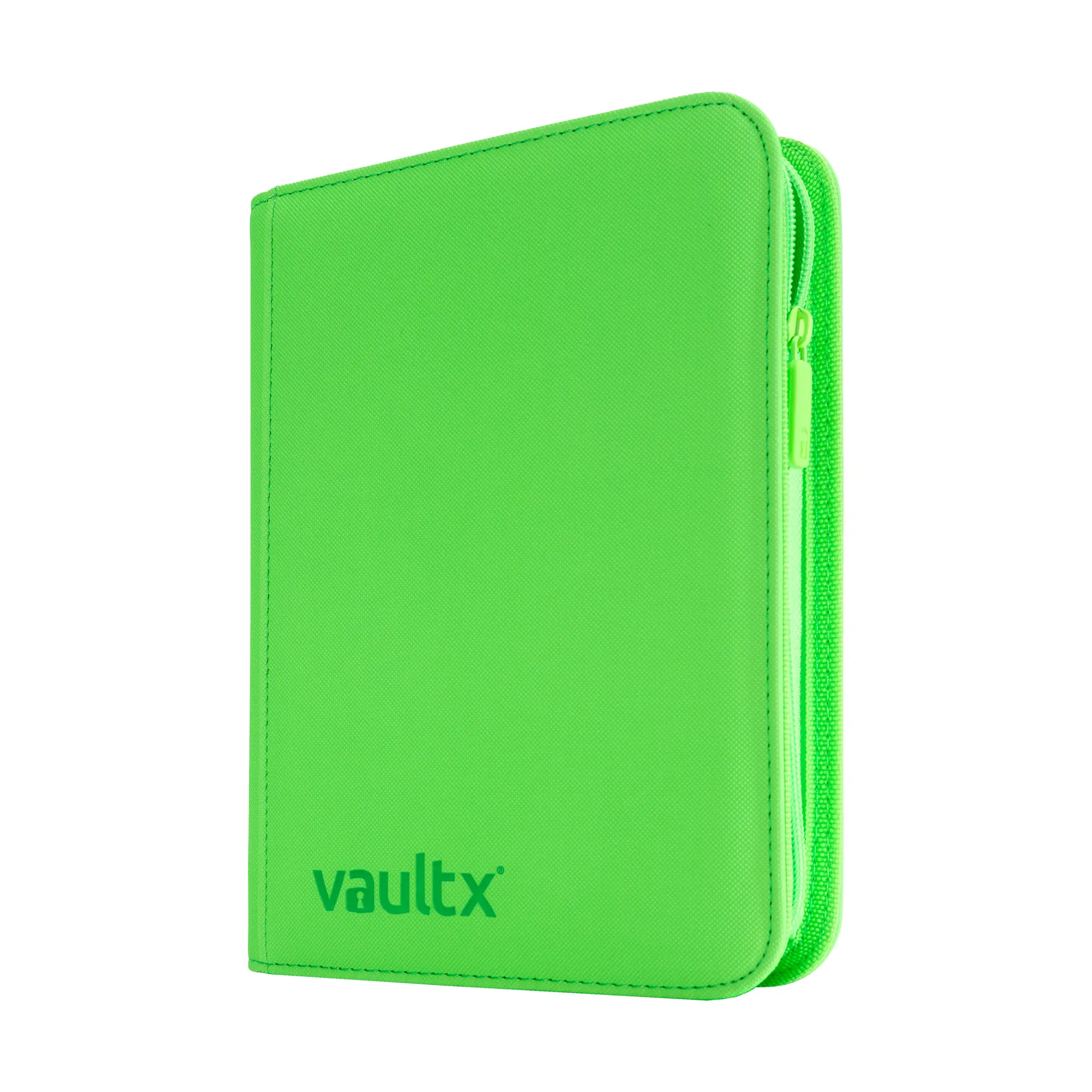 4-Pocket Exo-Tec® Zip Binder Neon Green - Image 3