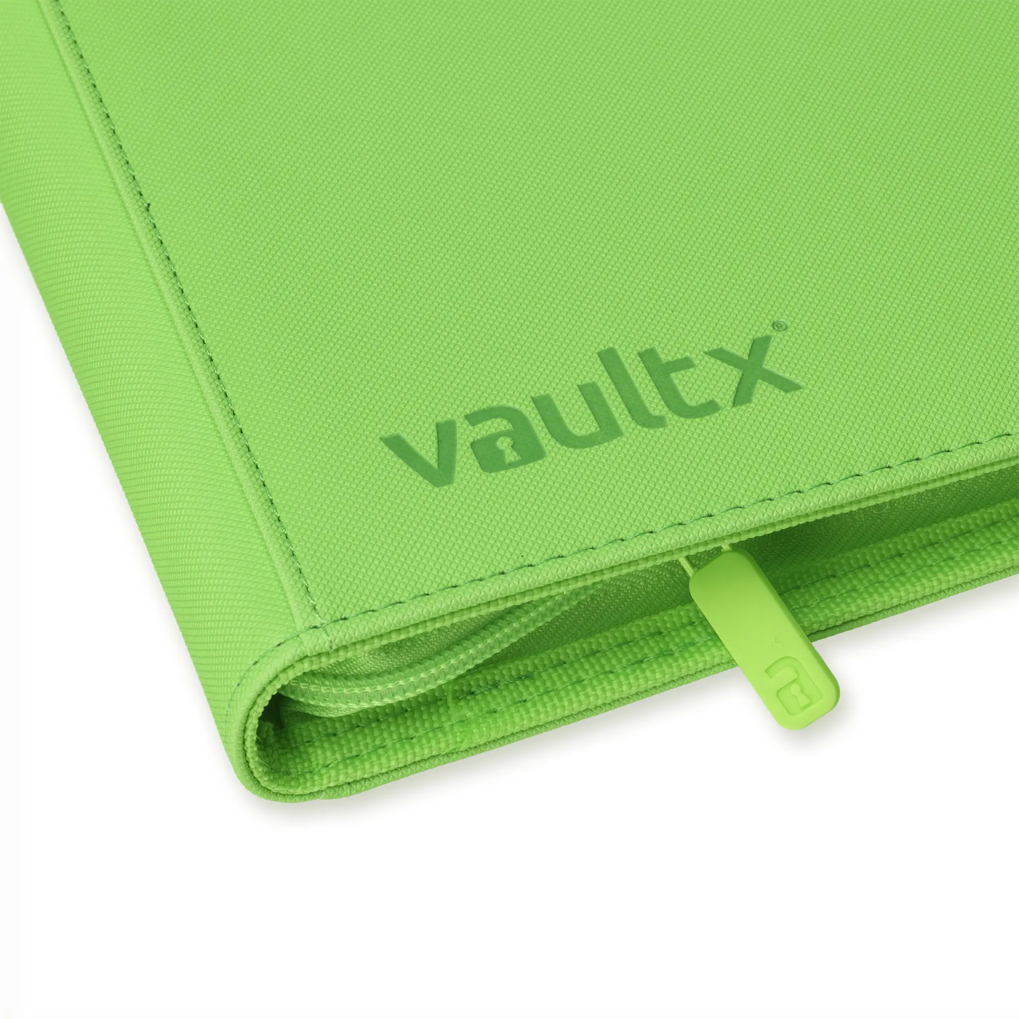 4-Pocket Exo-Tec® Zip Binder Neon Green - Image 4