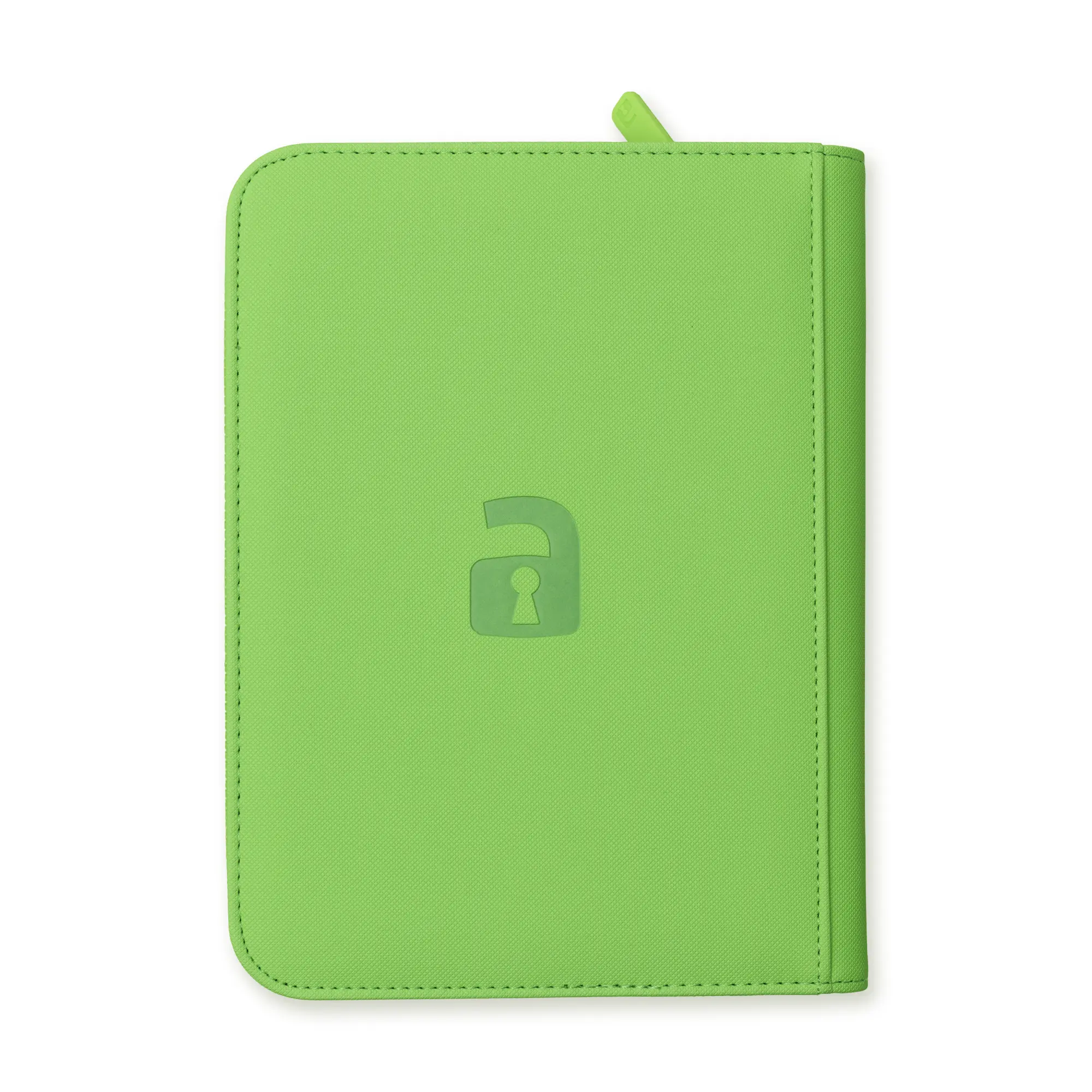 4-Pocket Exo-Tec® Zip Binder Neon Green - Image 9