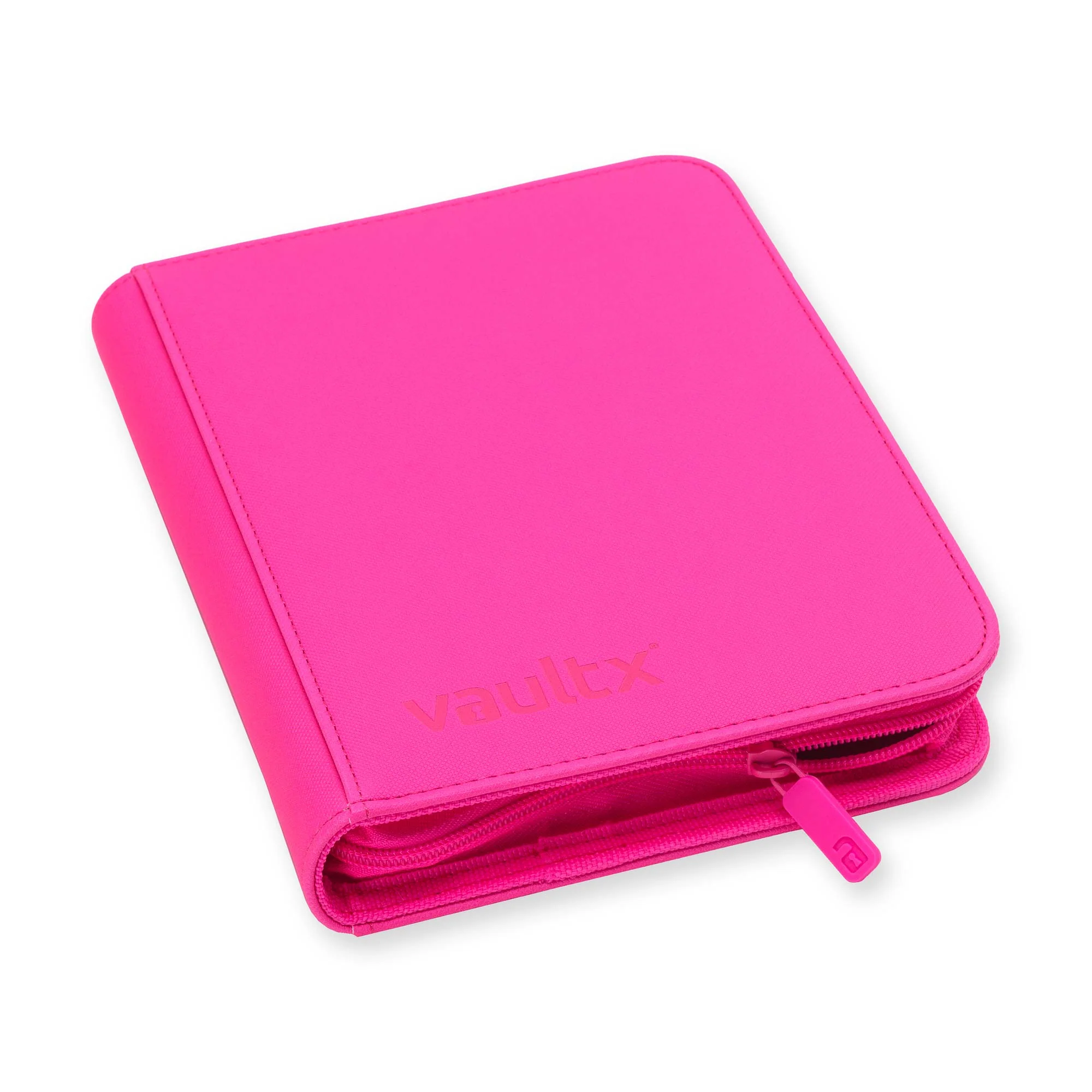 4-Pocket Exo-Tec® Zip Binder Neon Pink - Image 2