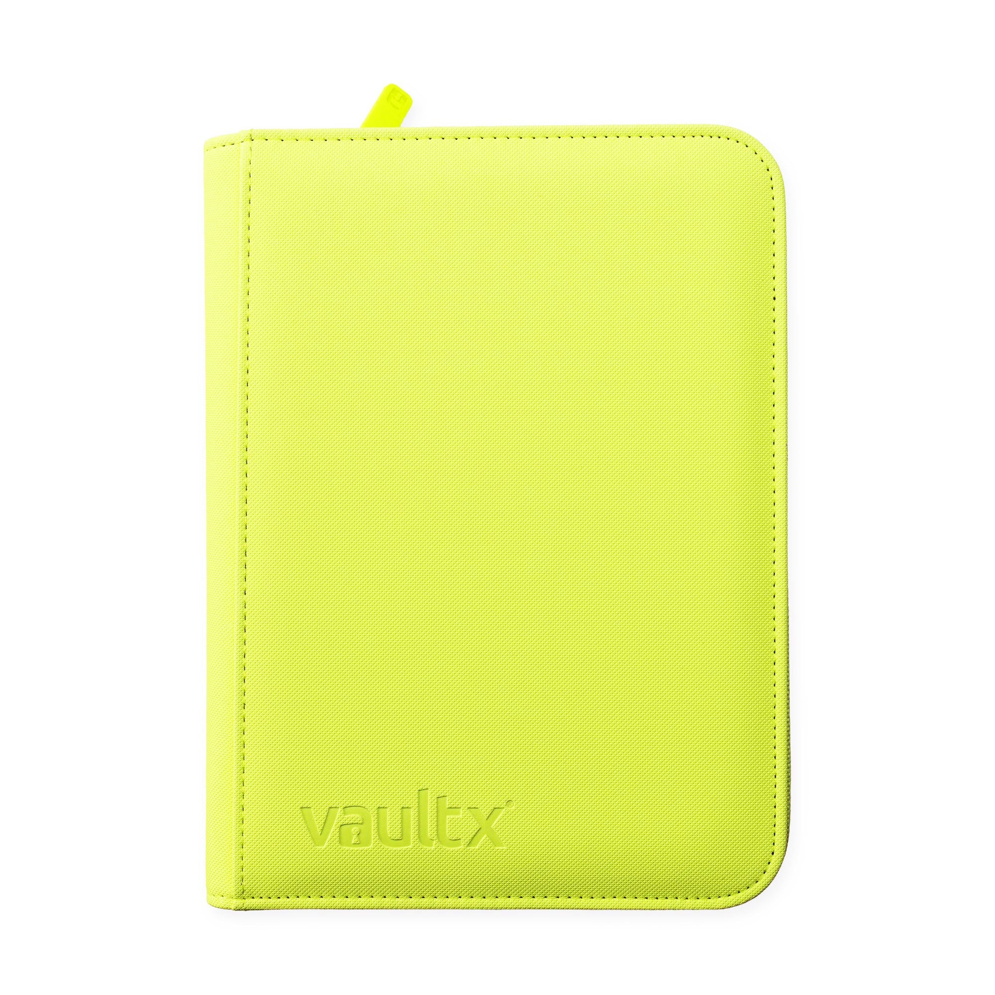 4-Pocket Exo-Tec® Zip Binder Neon Yellow