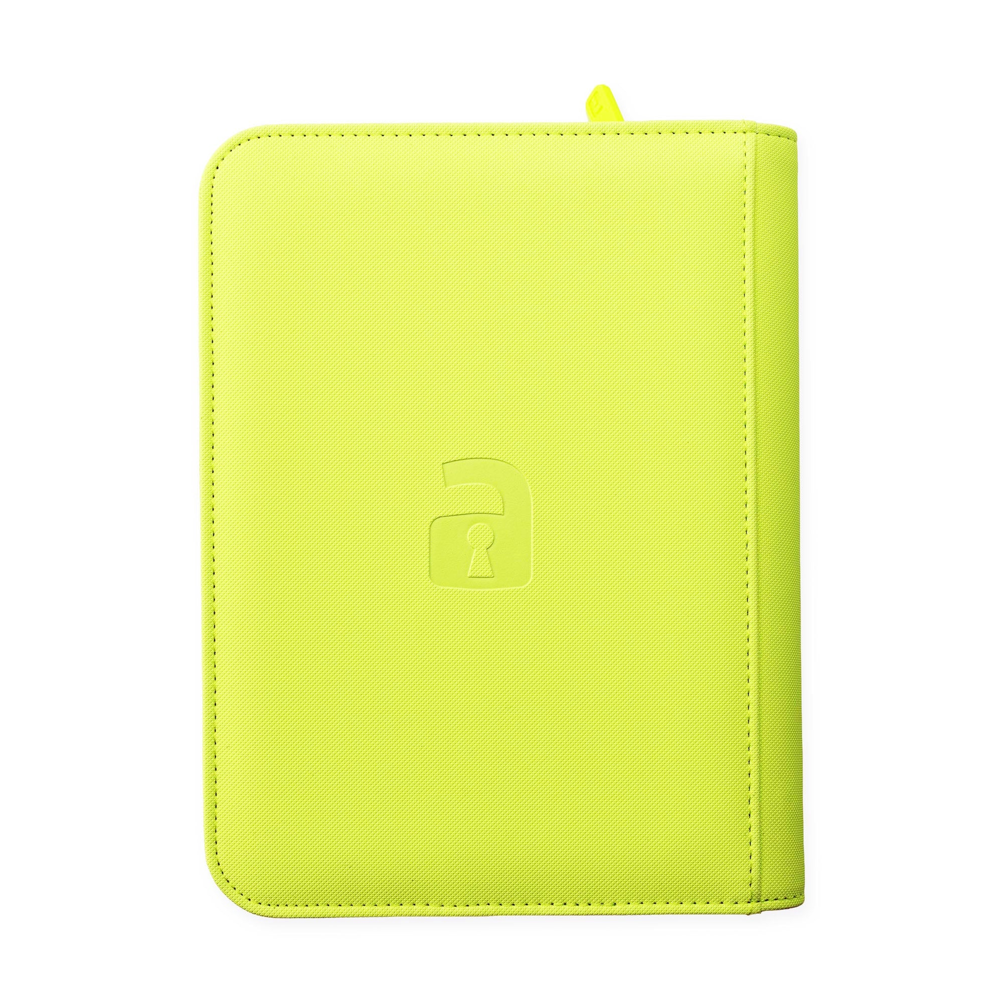 4-Pocket Exo-Tec® Zip Binder Neon Yellow - Image 10