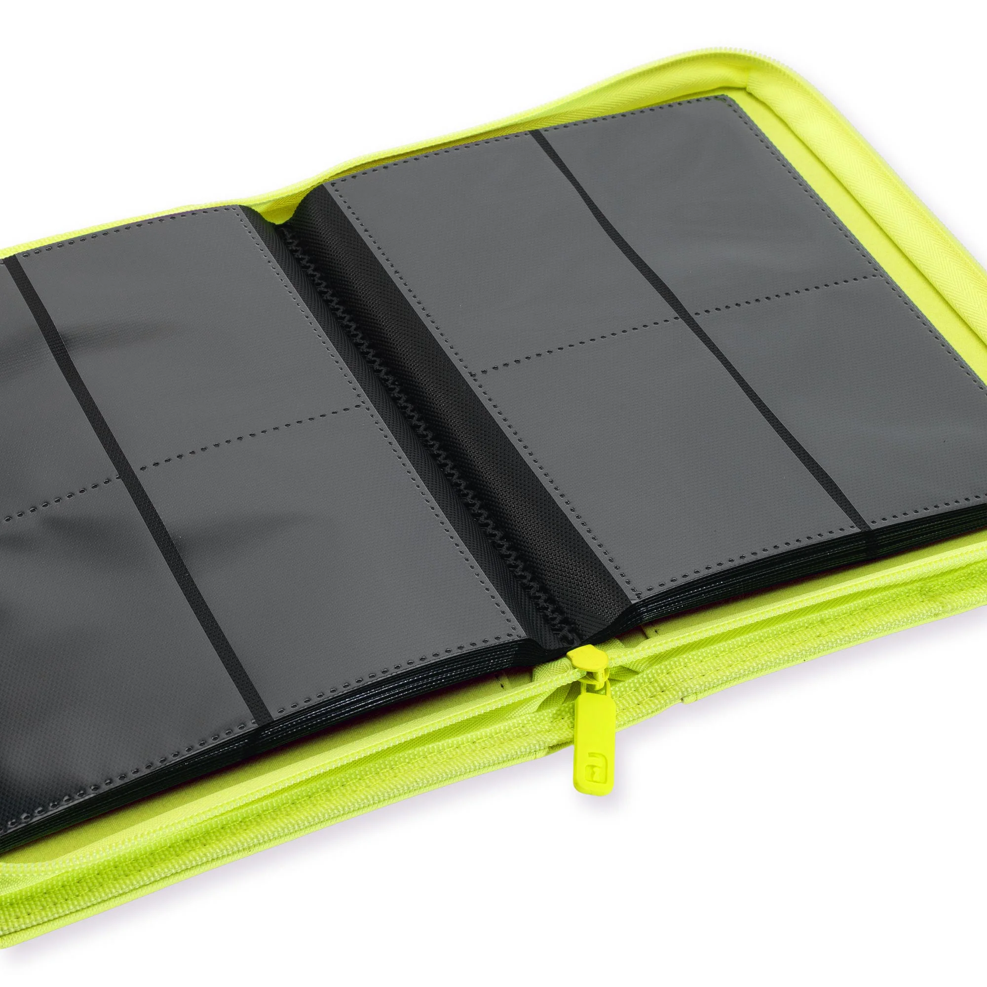4-Pocket Exo-Tec® Zip Binder Neon Yellow - Image 2