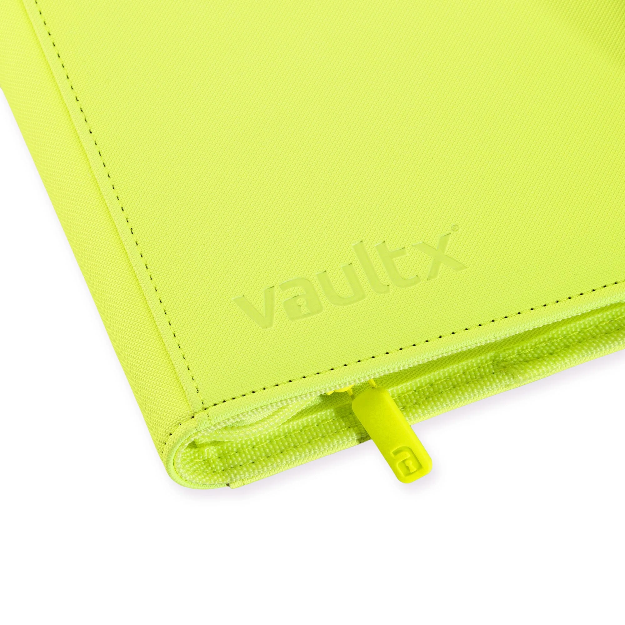 4-Pocket Exo-Tec® Zip Binder Neon Yellow - Image 3