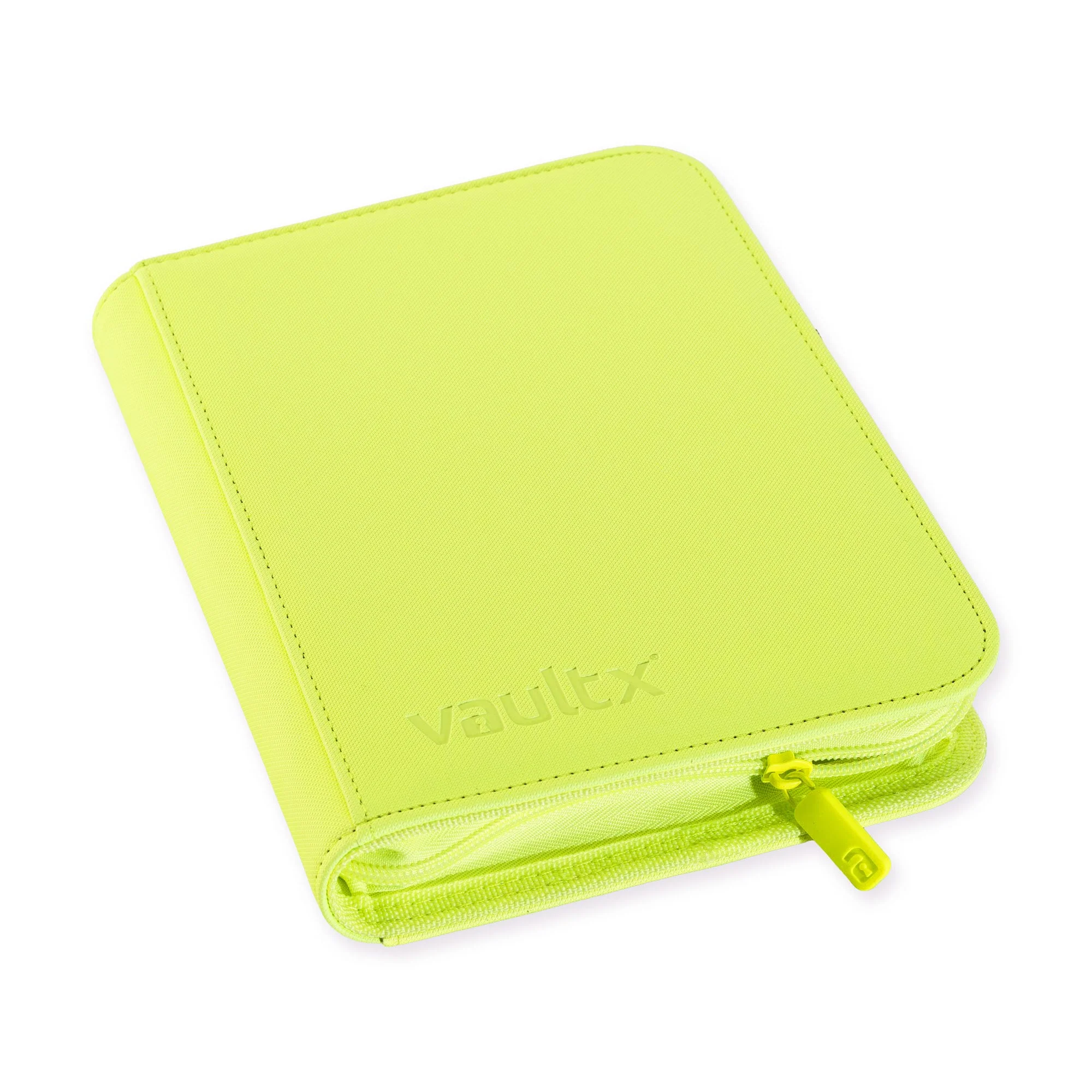 4-Pocket Exo-Tec® Zip Binder Neon Yellow - Image 4