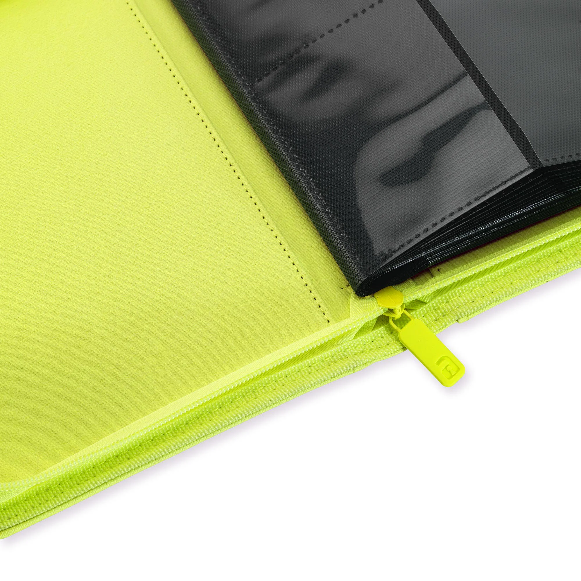 4-Pocket Exo-Tec® Zip Binder Neon Yellow - Image 6