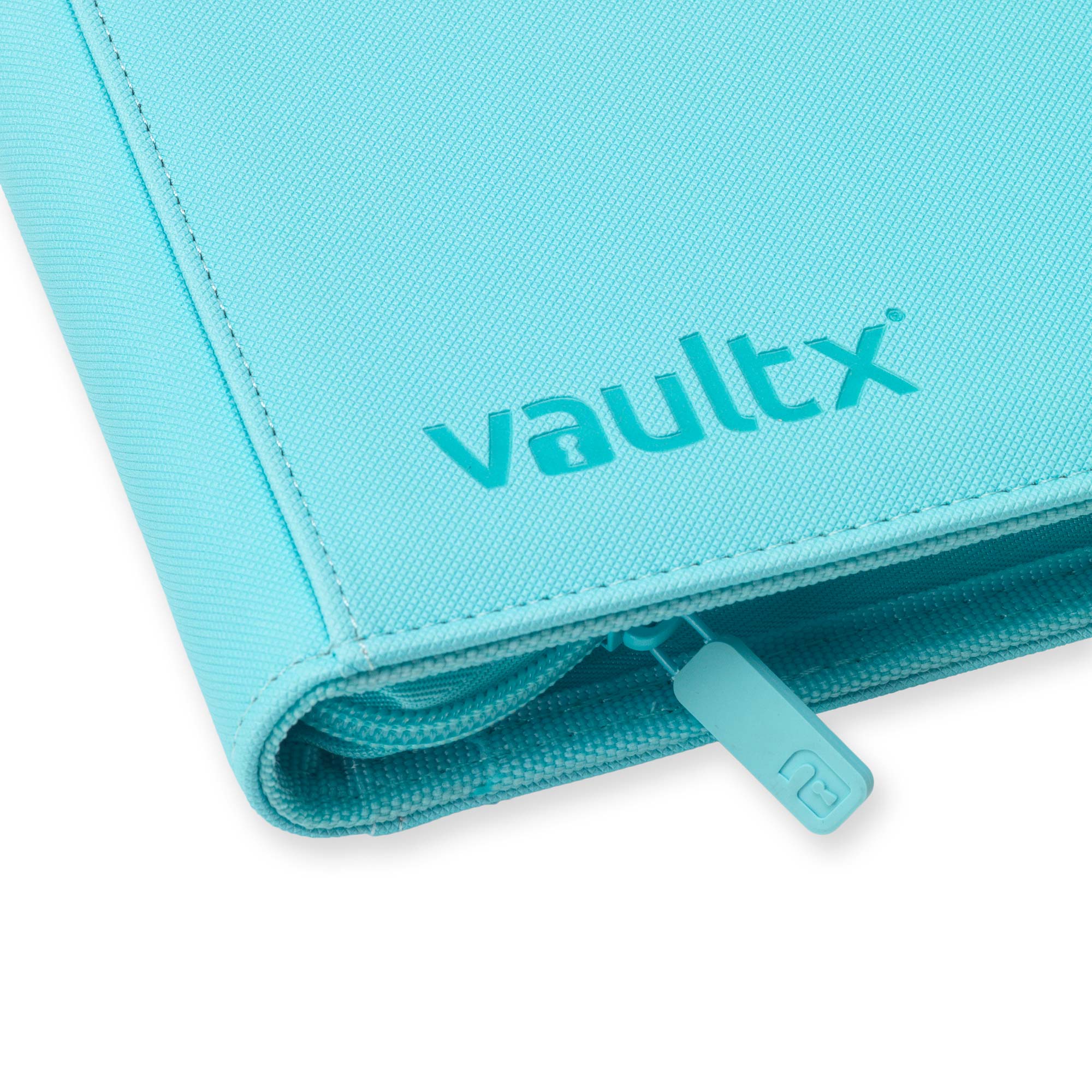 4-Pocket Exo-Tec® Zip Binder Pastel Blue - Image 4