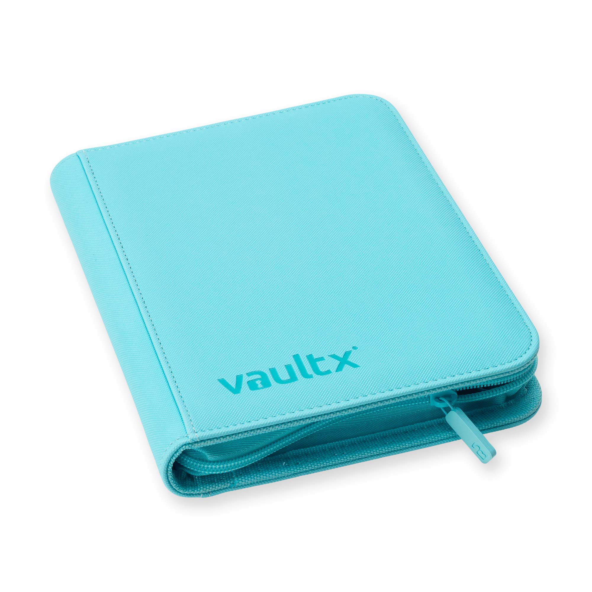 4-Pocket Exo-Tec® Zip Binder Pastel Blue - Image 5