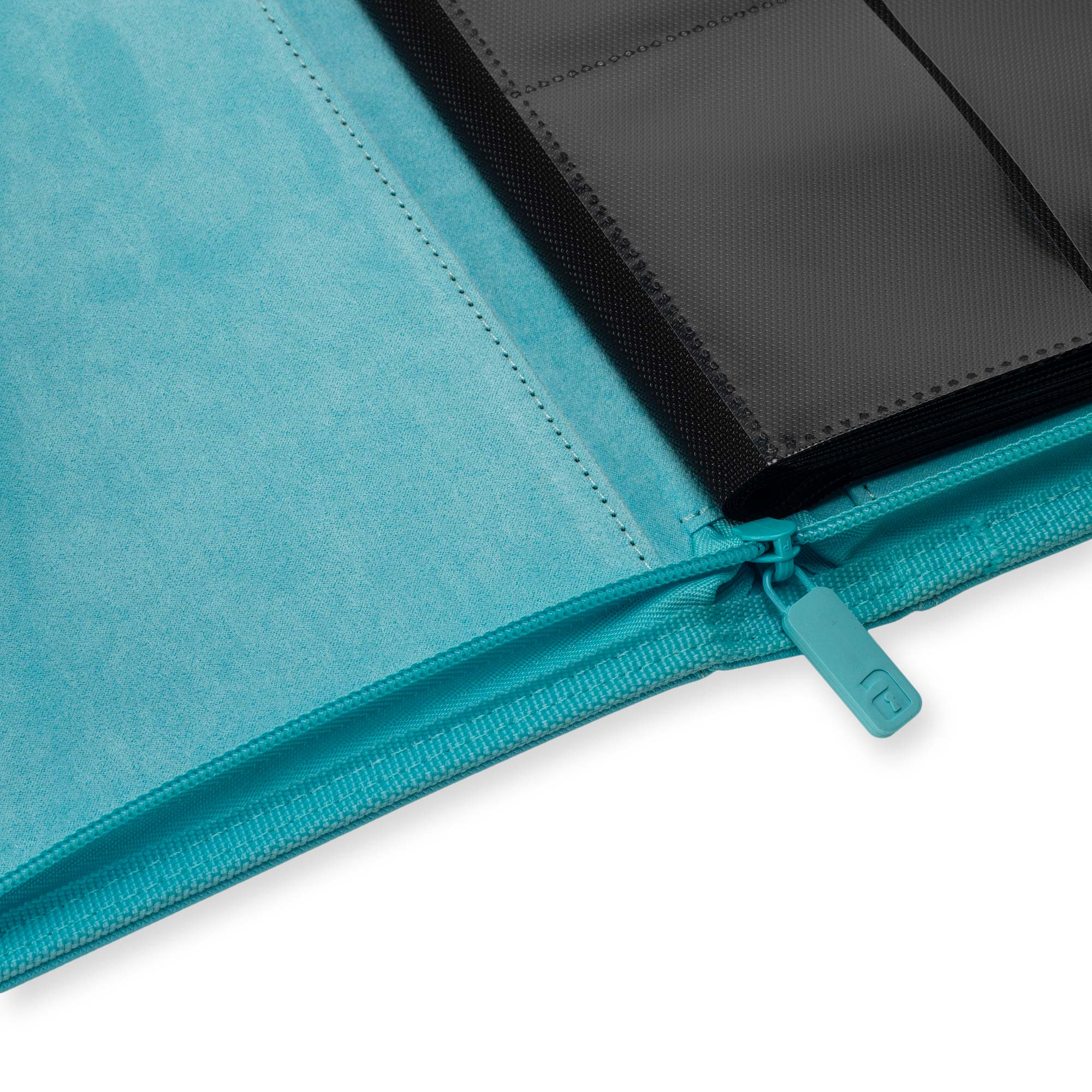 4-Pocket Exo-Tec® Zip Binder Pastel Blue - Image 6