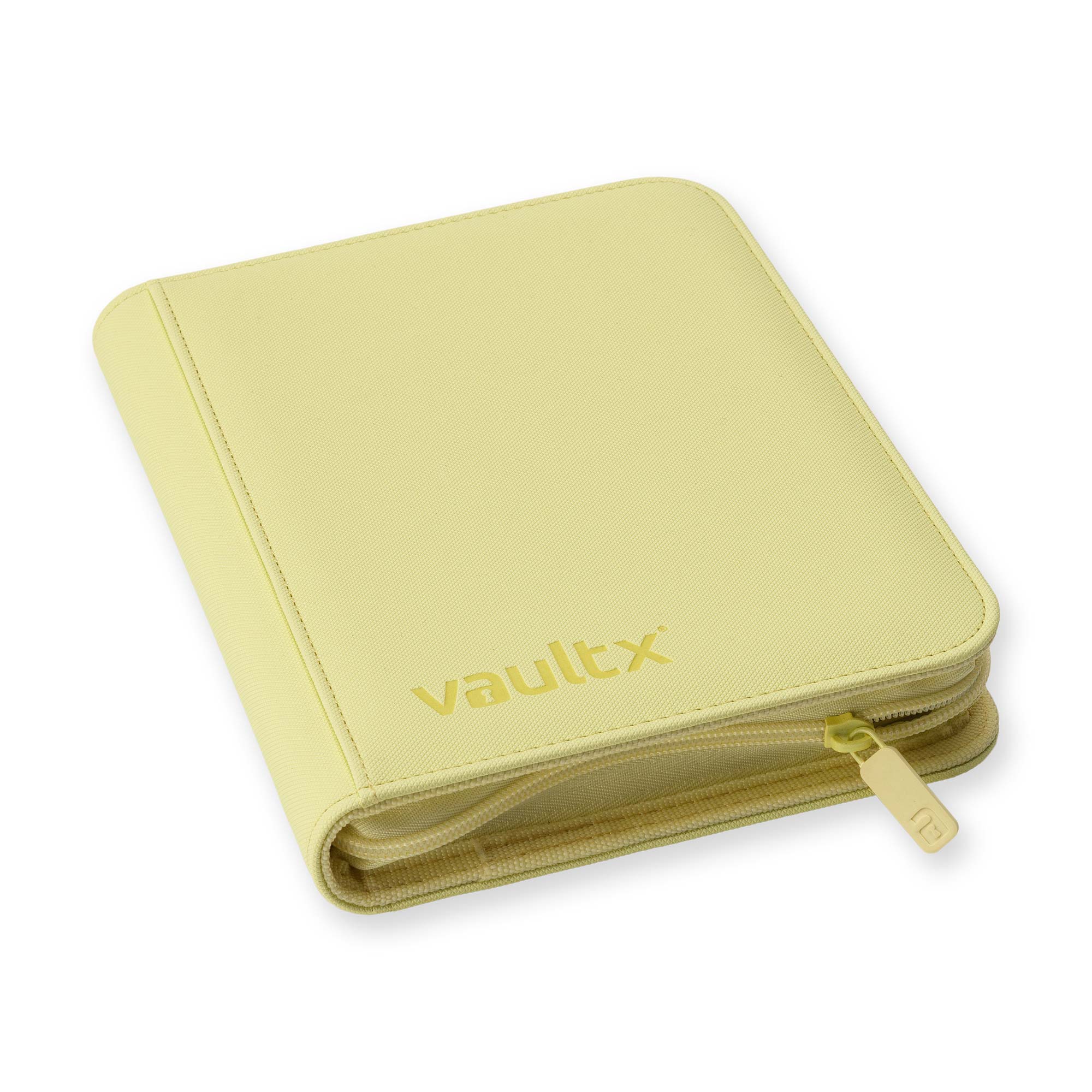4-Pocket Exo-Tec® Zip Binder Pastel Yellow - Image 5
