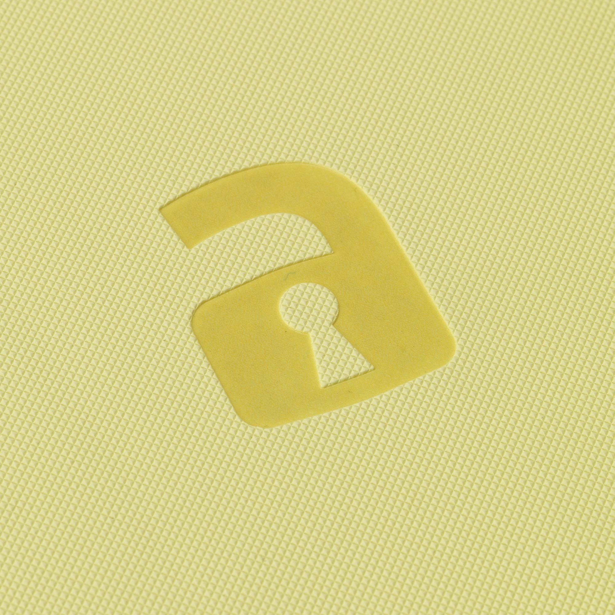 4-Pocket Exo-Tec® Zip Binder Pastel Yellow - Image 7