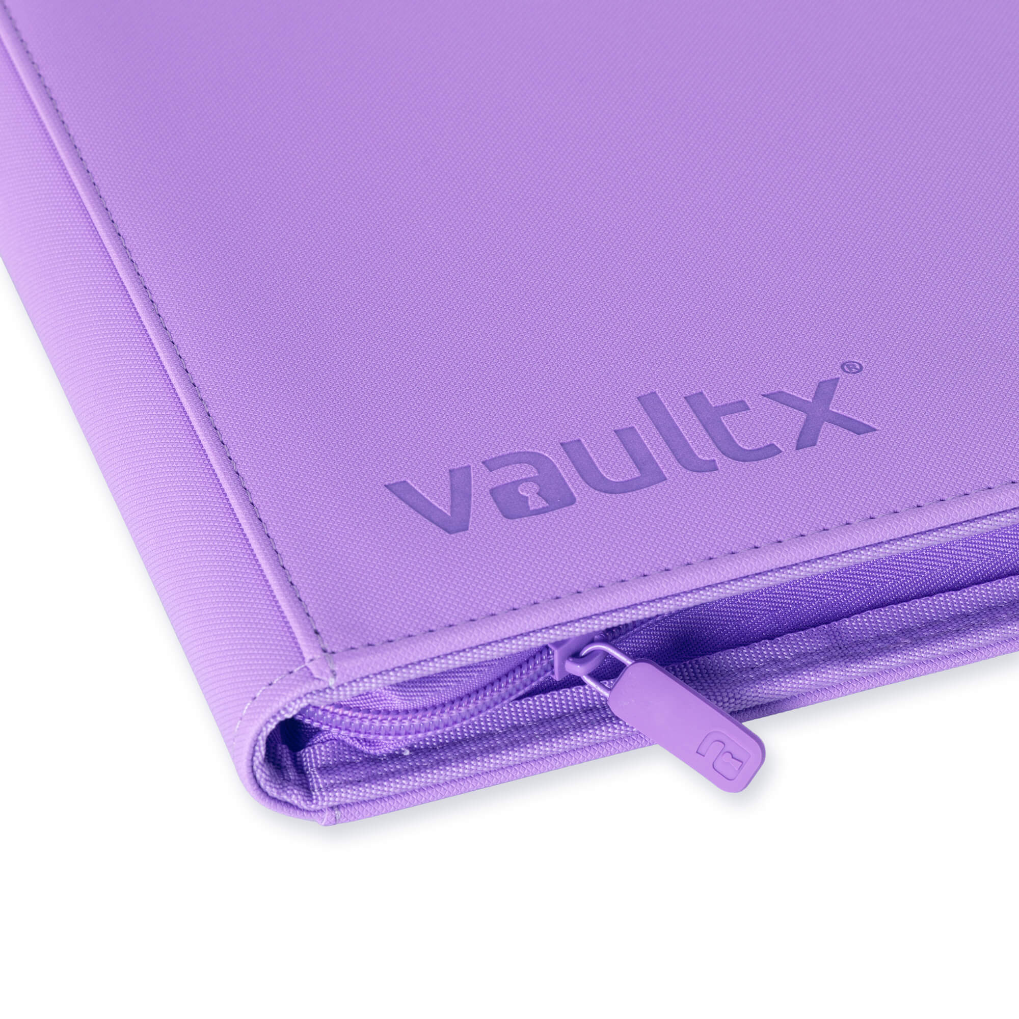 9-Pocket Exo-Tec® Zip Binder Just Purple - Image 3