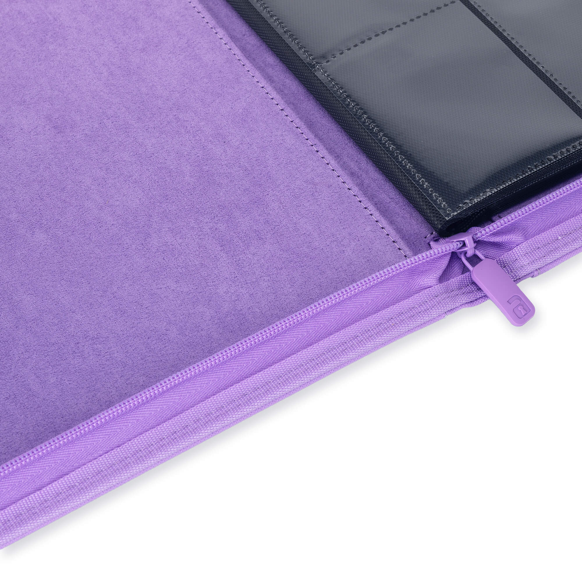 9-Pocket Exo-Tec® Zip Binder Just Purple - Image 6