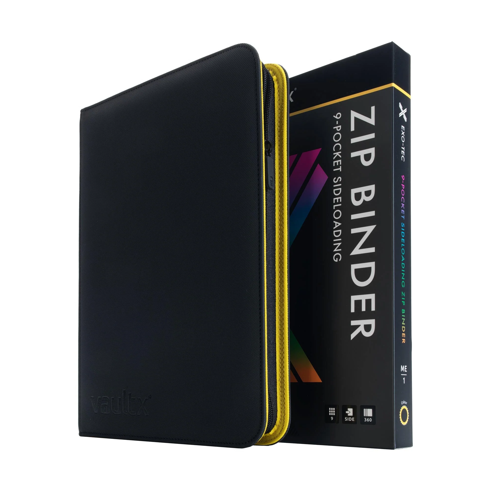 9-Pocket Exo-Tec® Zip Binder ME1 - Image 9