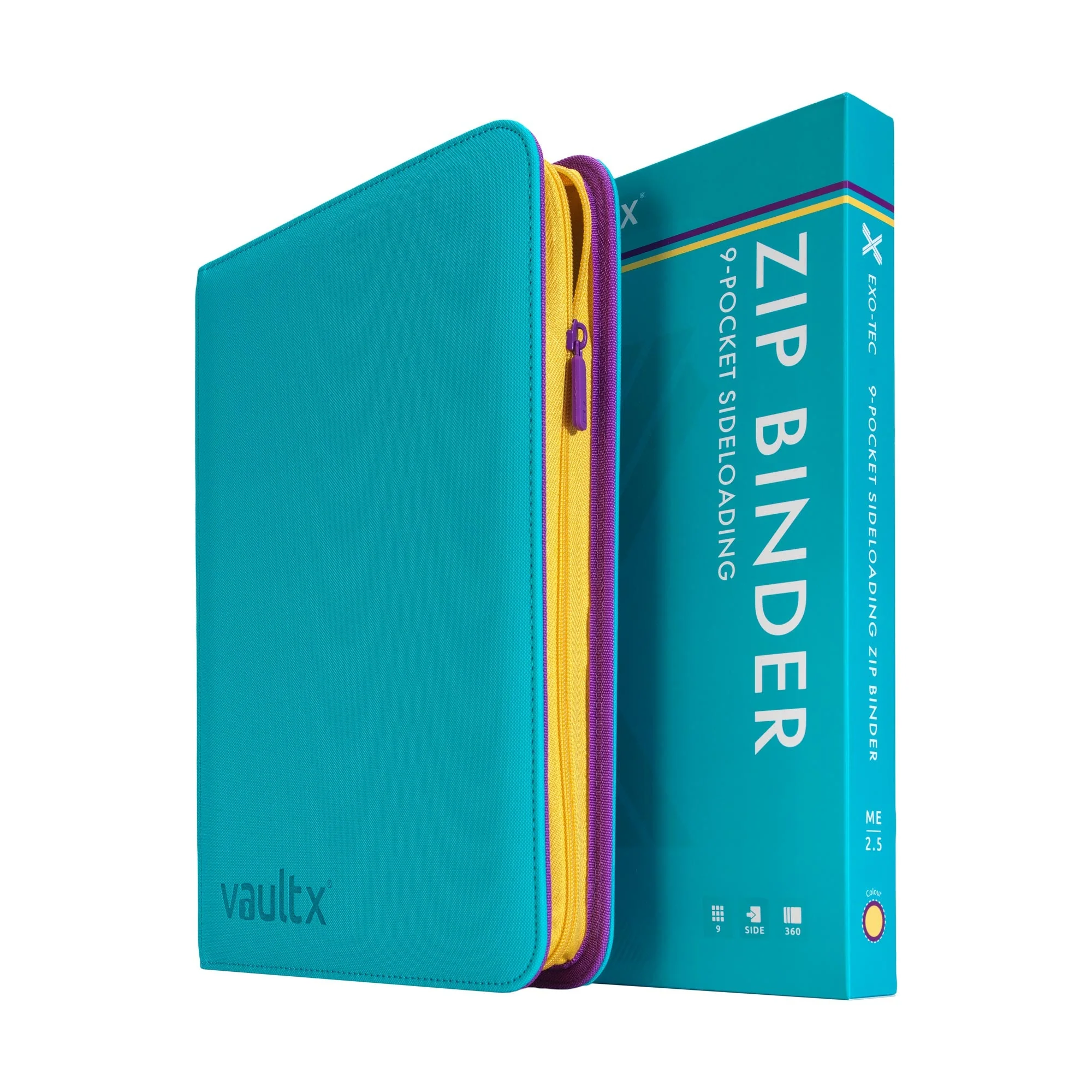 9-Pocket Exo-Tec® Zip Binder ME2.5 - Image 3