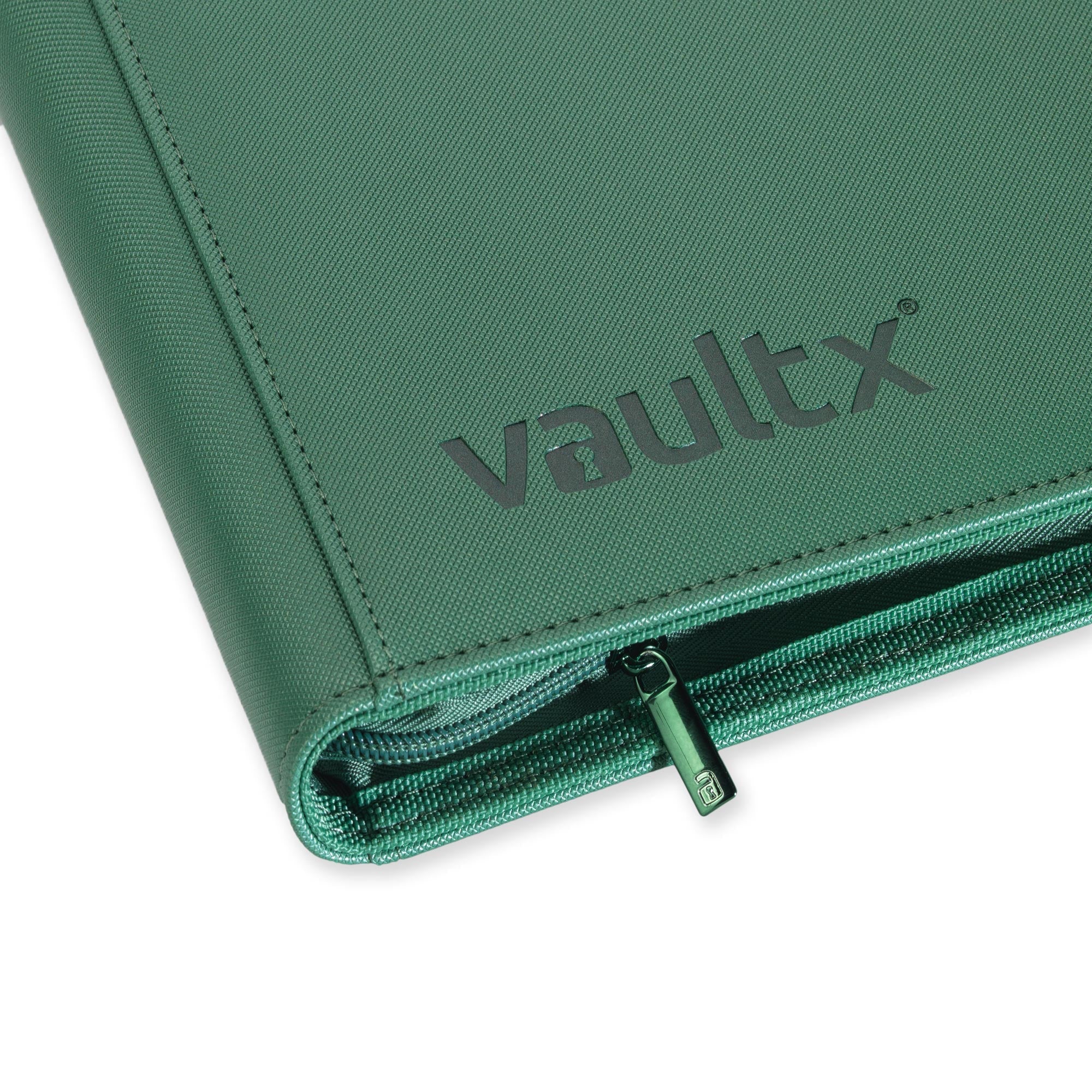 9-Pocket Exo-Tec® Zip Binder Metallic Green - Image 3