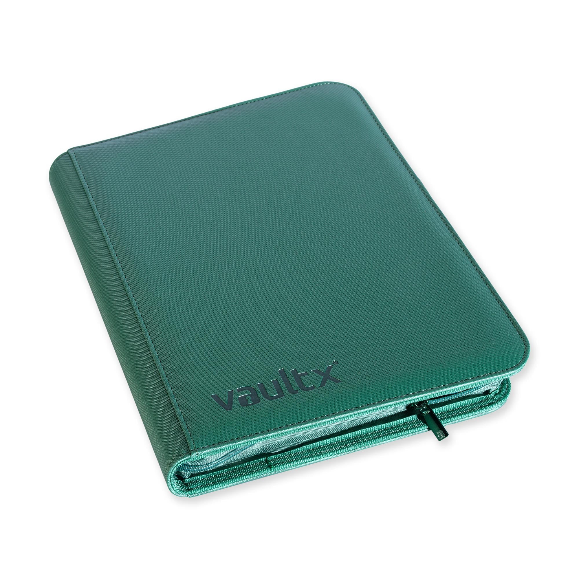 9-Pocket Exo-Tec® Zip Binder Metallic Green - Image 4