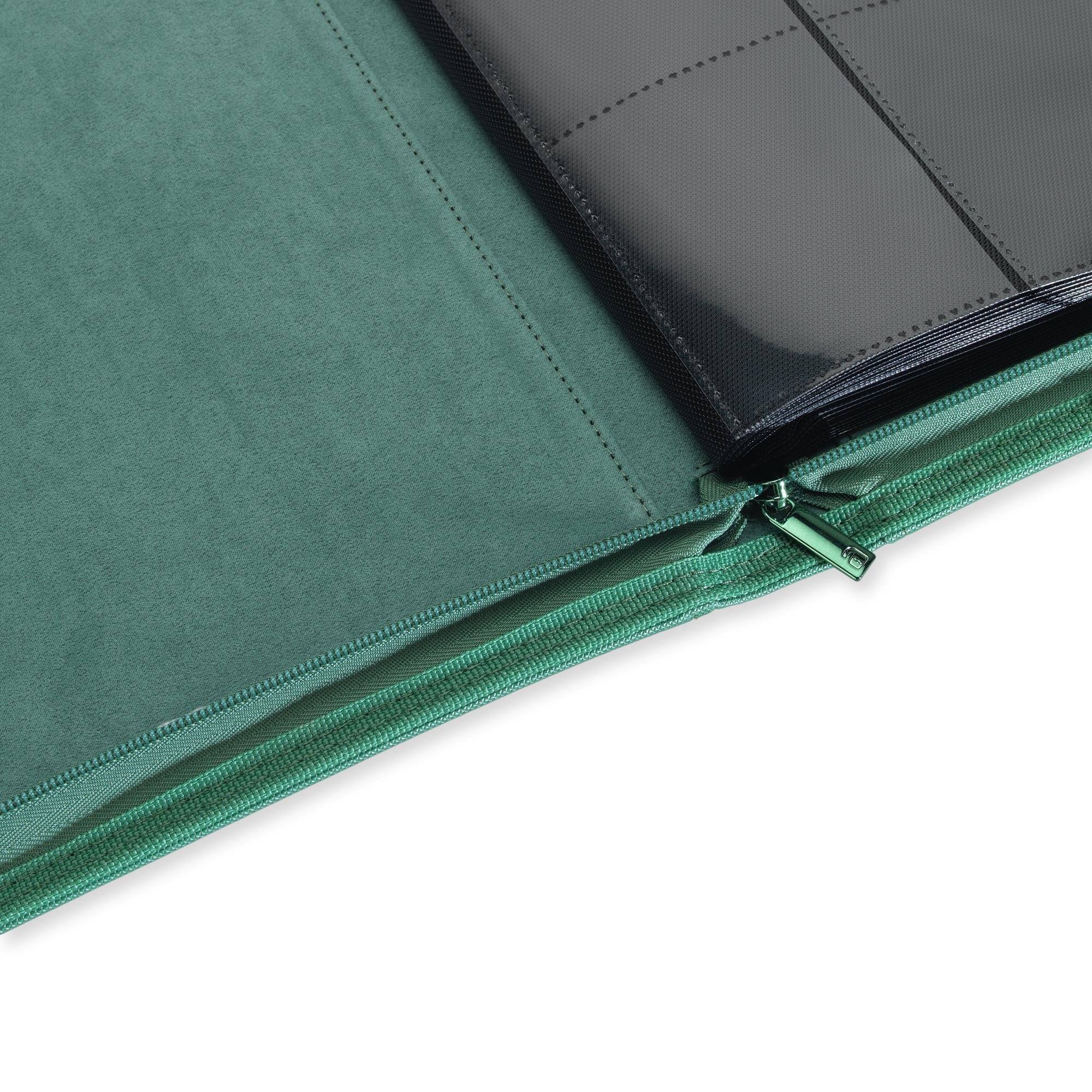 9-Pocket Exo-Tec® Zip Binder Metallic Green - Image 6