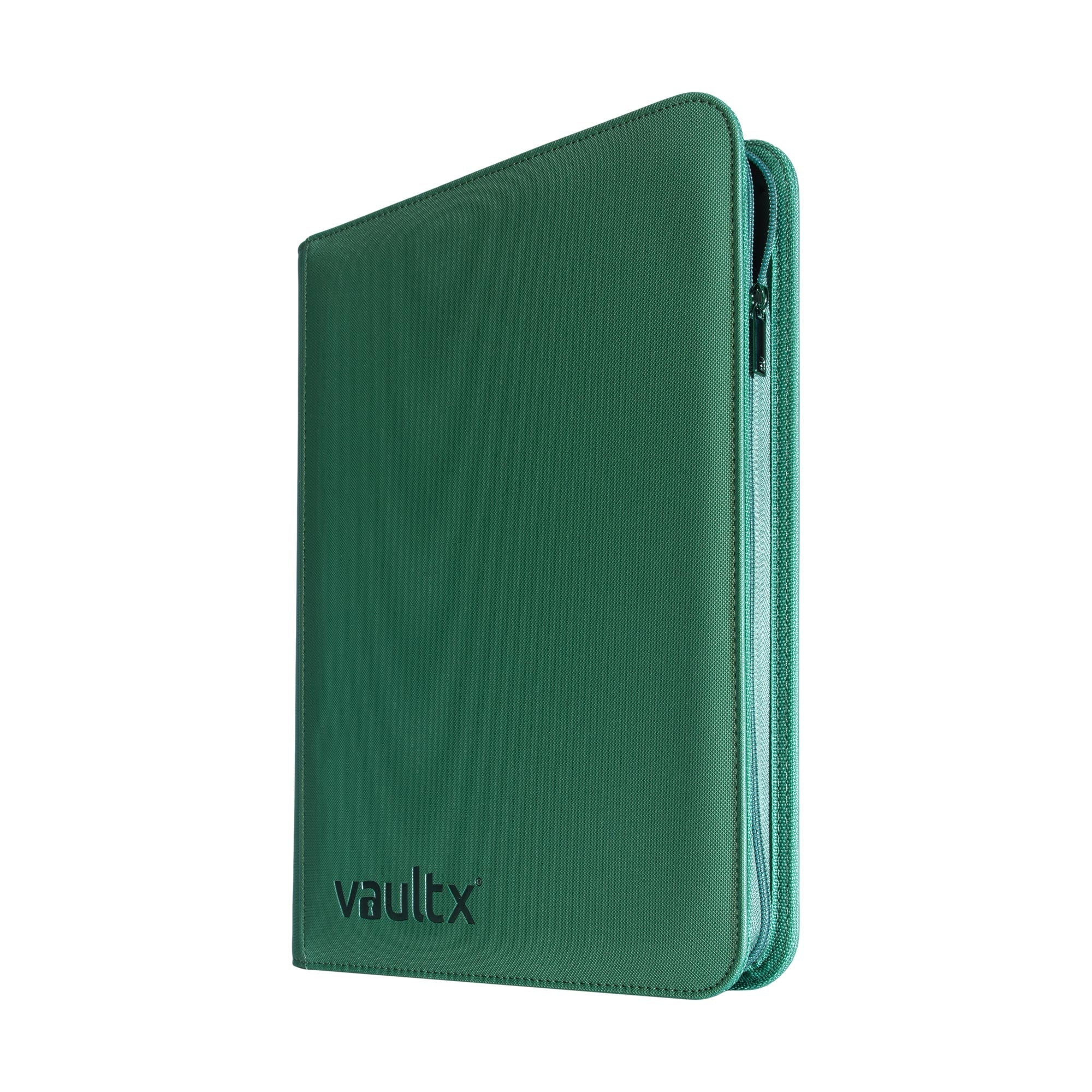 9-Pocket Exo-Tec® Zip Binder Metallic Green - Image 9