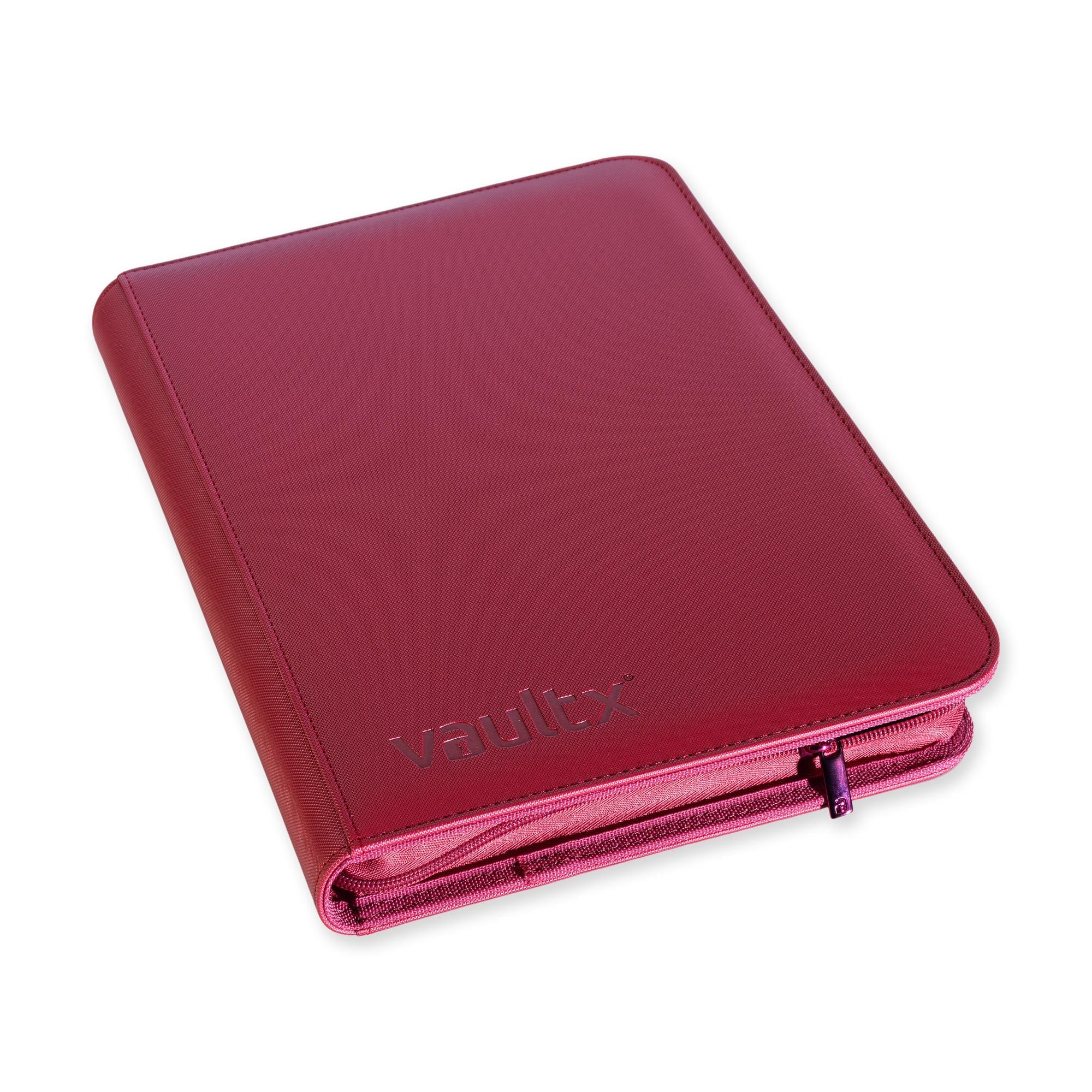 9-Pocket Exo-Tec® Zip Binder Metallic Red - Image 4