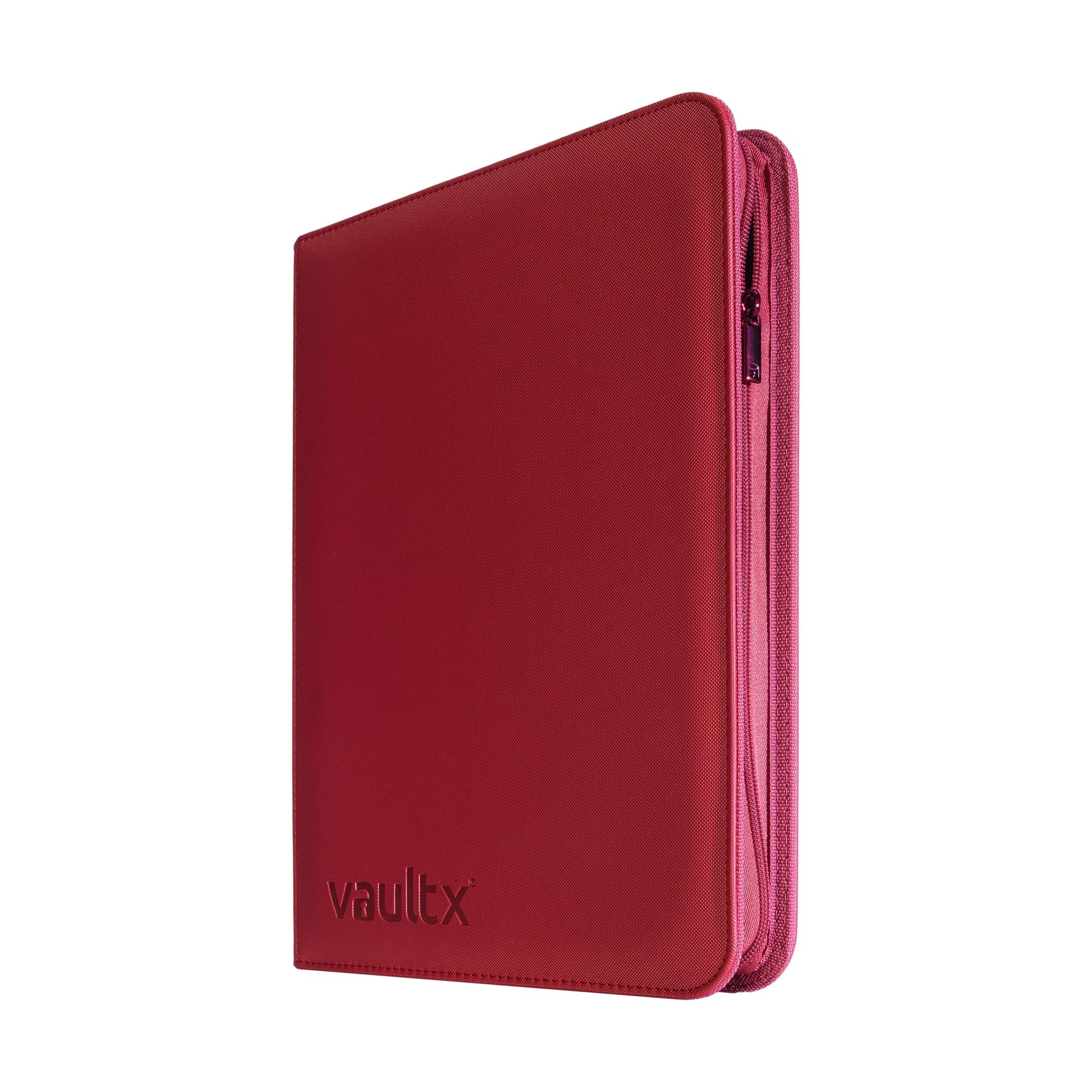 9-Pocket Exo-Tec® Zip Binder Metallic Red - Image 9