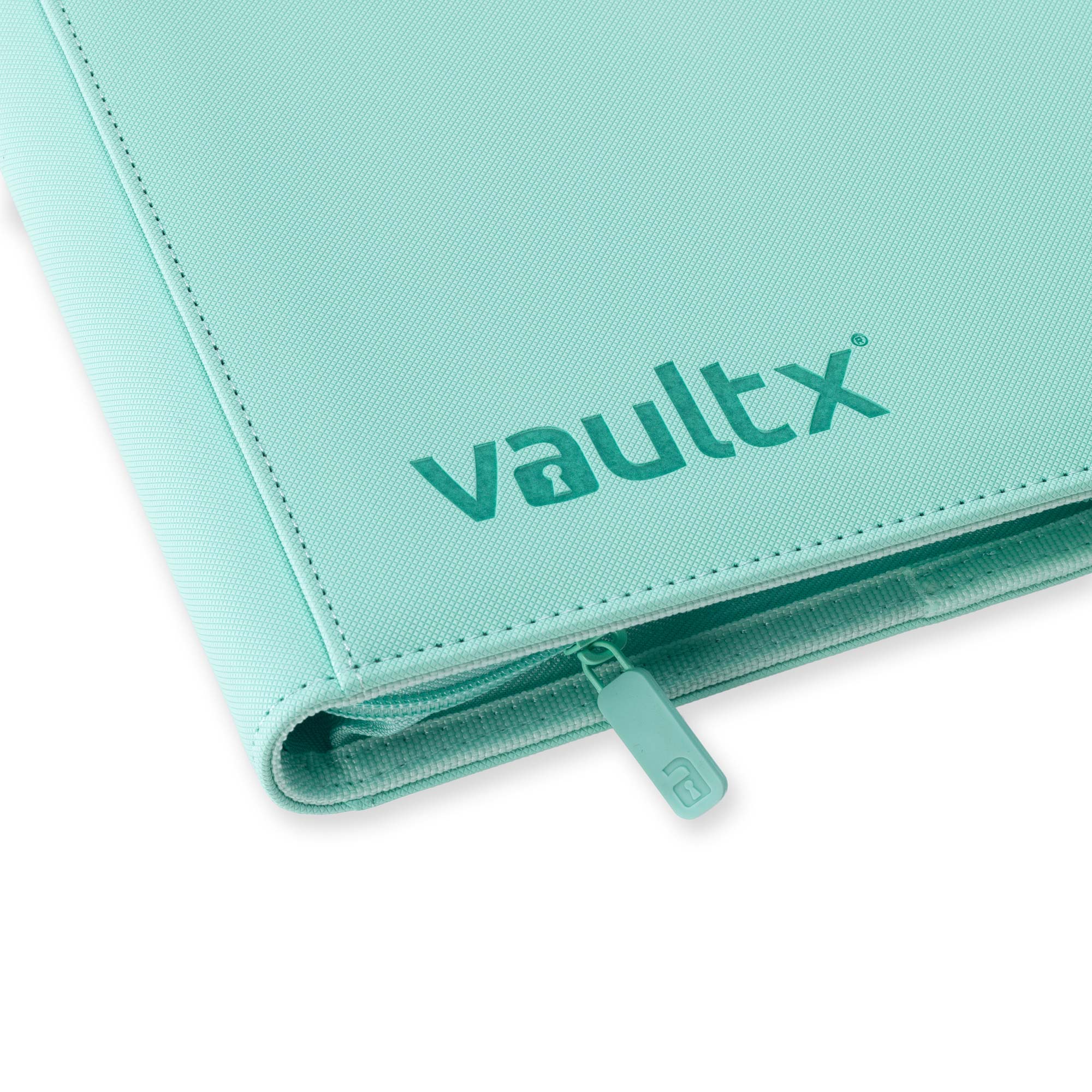 9-Pocket Exo-Tec® Zip Binder Mint Green - Image 3